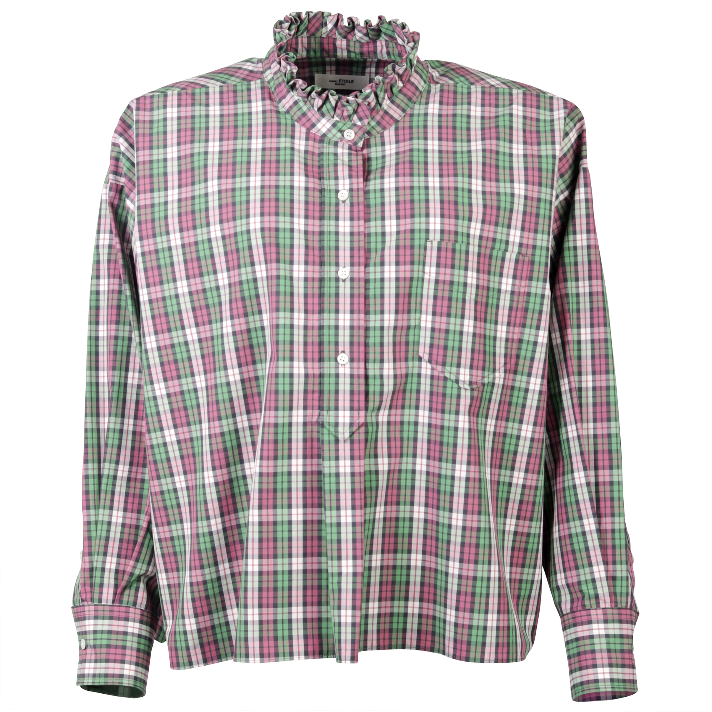 Isabel Marant Bluse Olena kariert