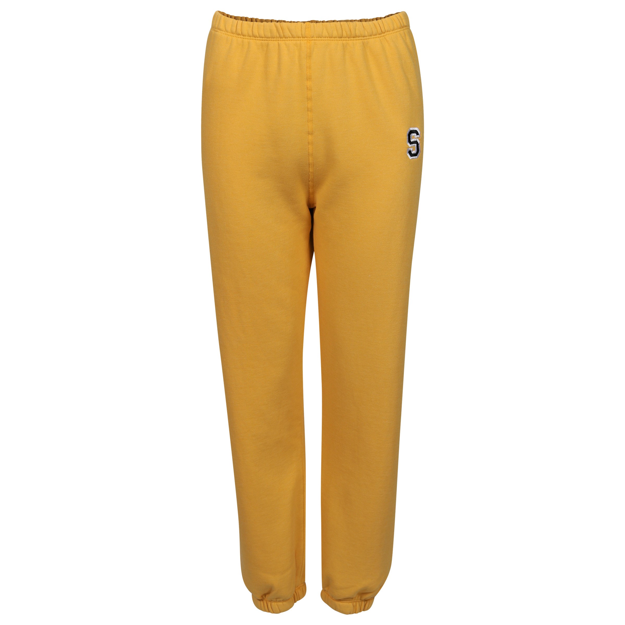 SPRWMN Embroidereed Logo Sweatpant in Dandelion Yellow XS