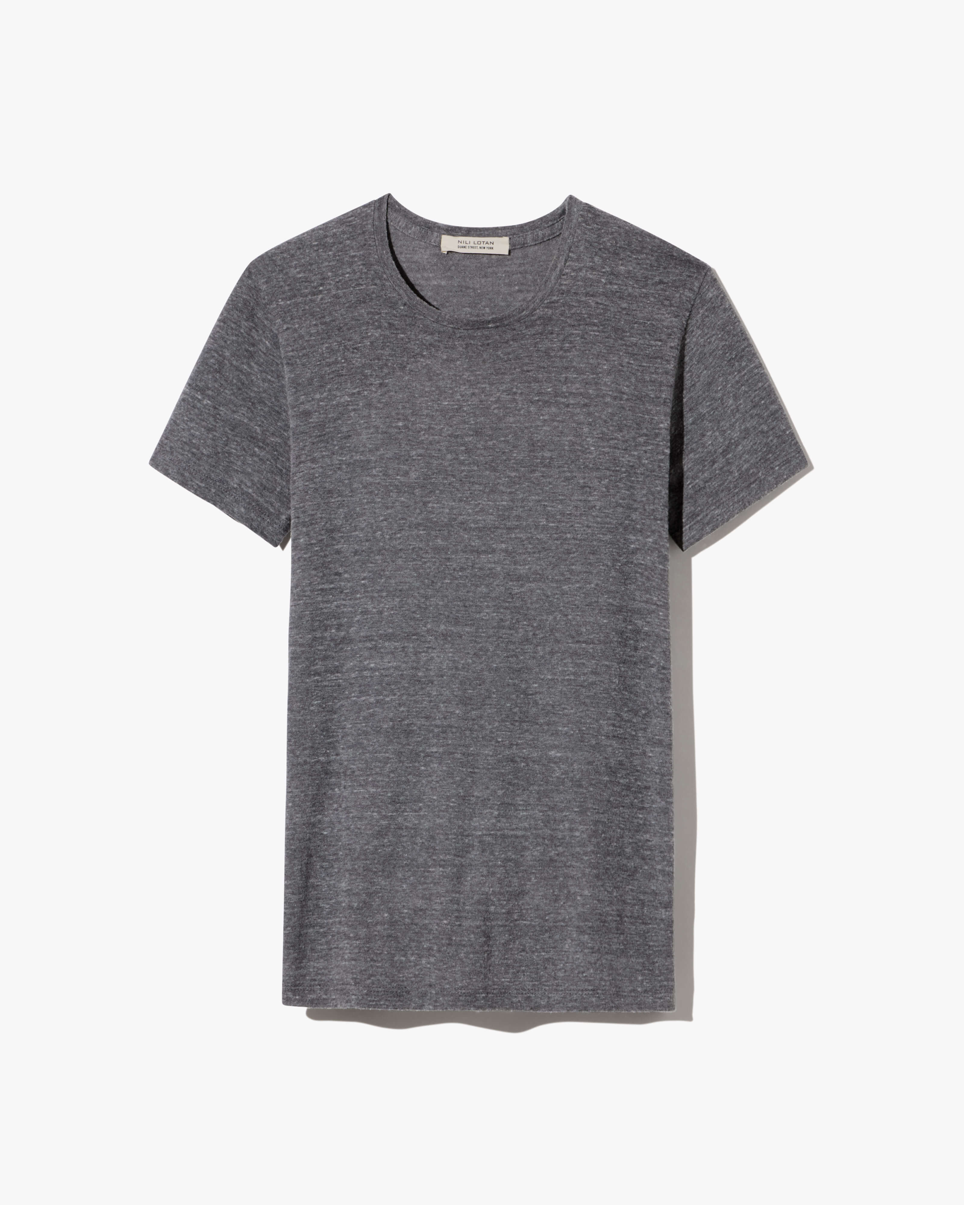 NILI LOTAN Lana T-Shirt in Heather Grey