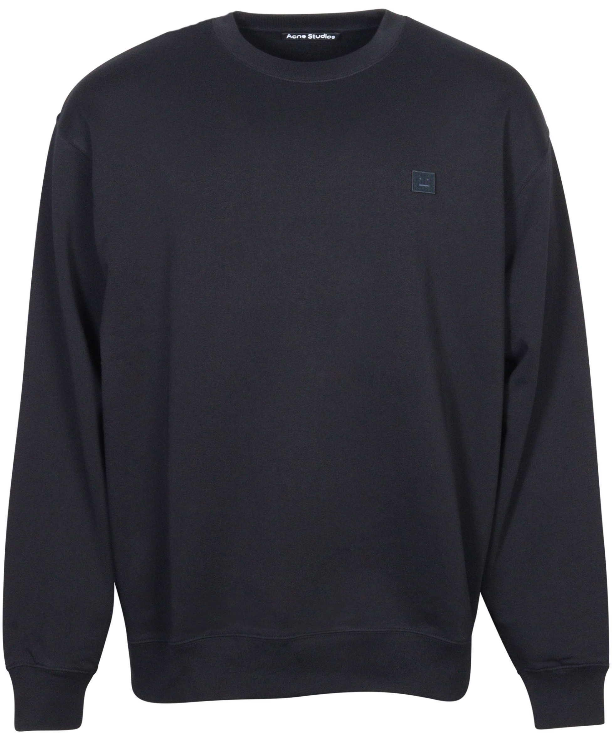 Unisex Acne Studios Sweatshirt Forba Face Black XS