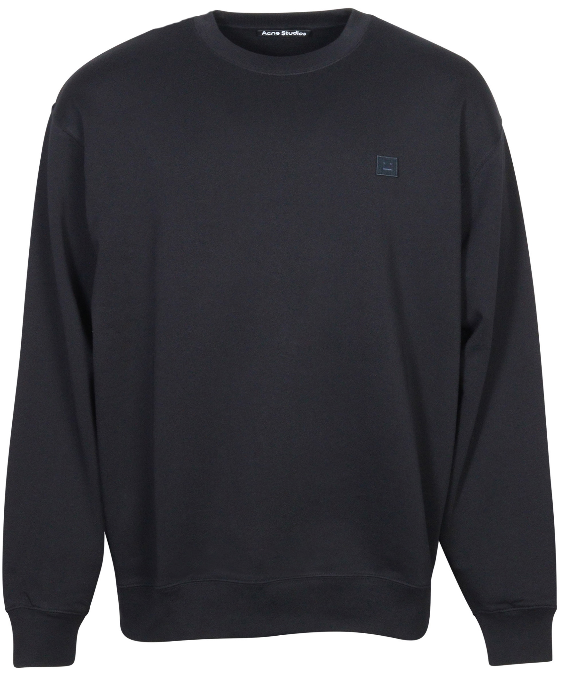 Unisex Acne Studios Sweatshirt Forba Face Black M