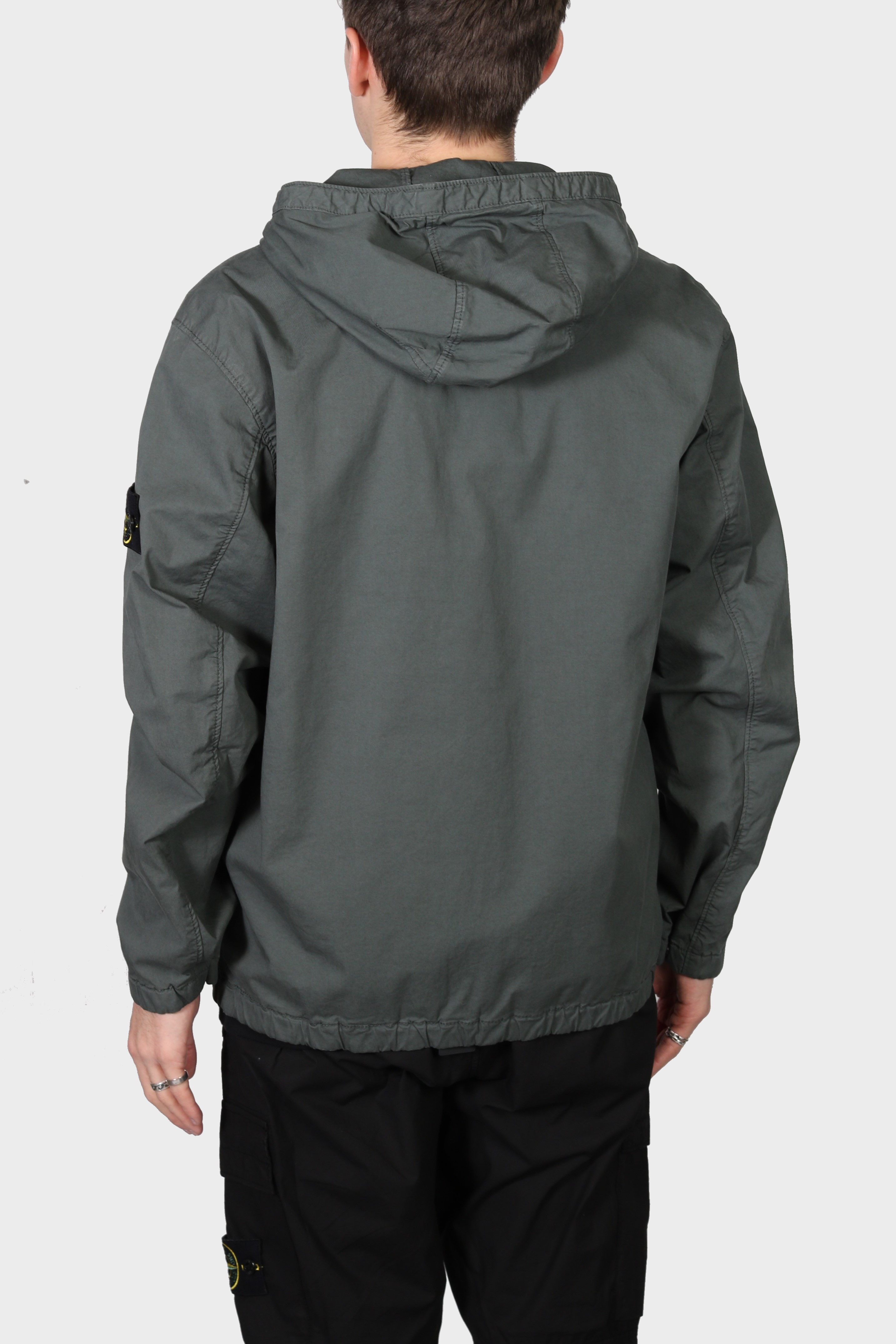 STONE ISLAND Supima® Cotton Twill Jacket in Green M