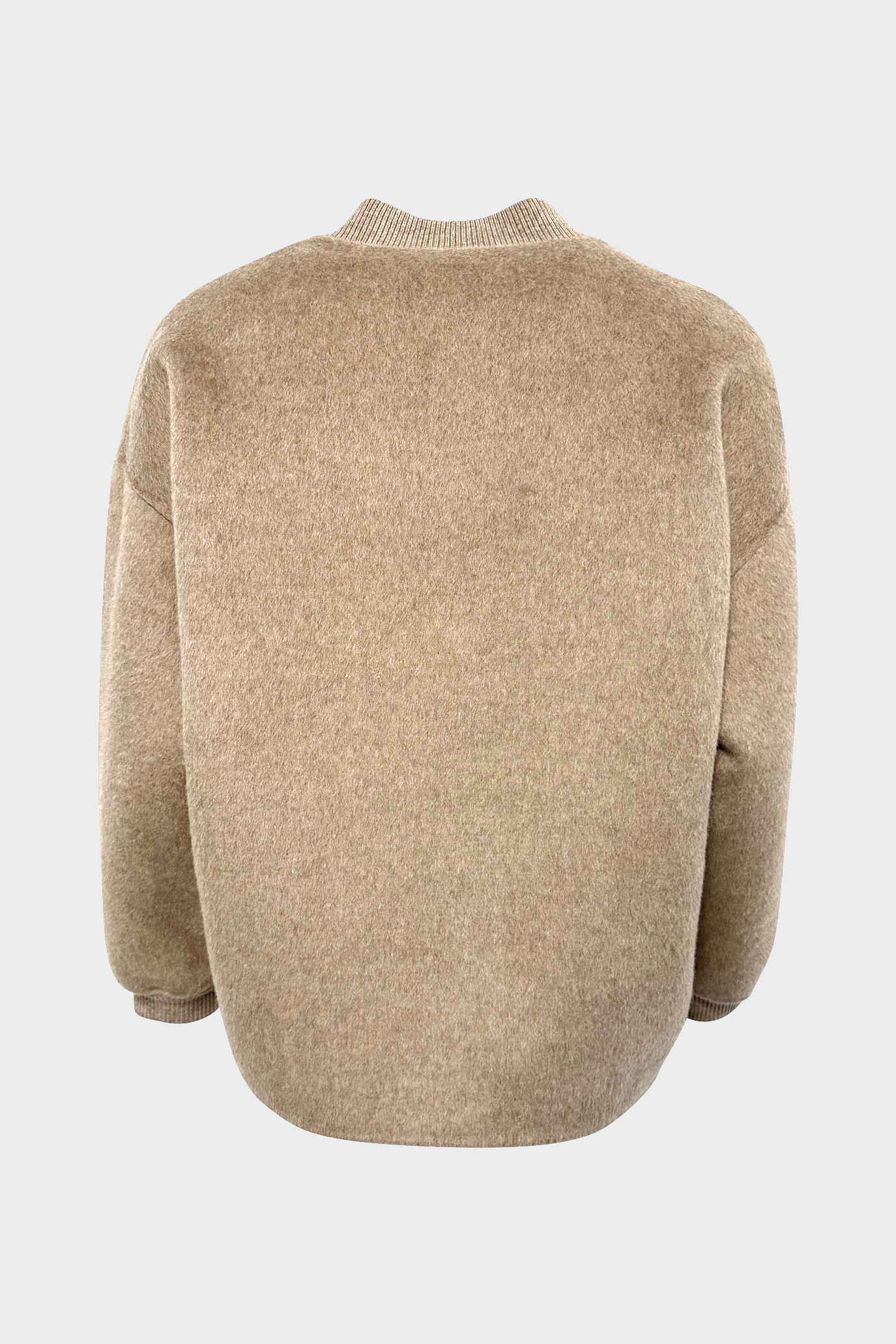 FLONA Bomber Jacket in Beige Melange FLONA Bomber Jacket in Beige Melange