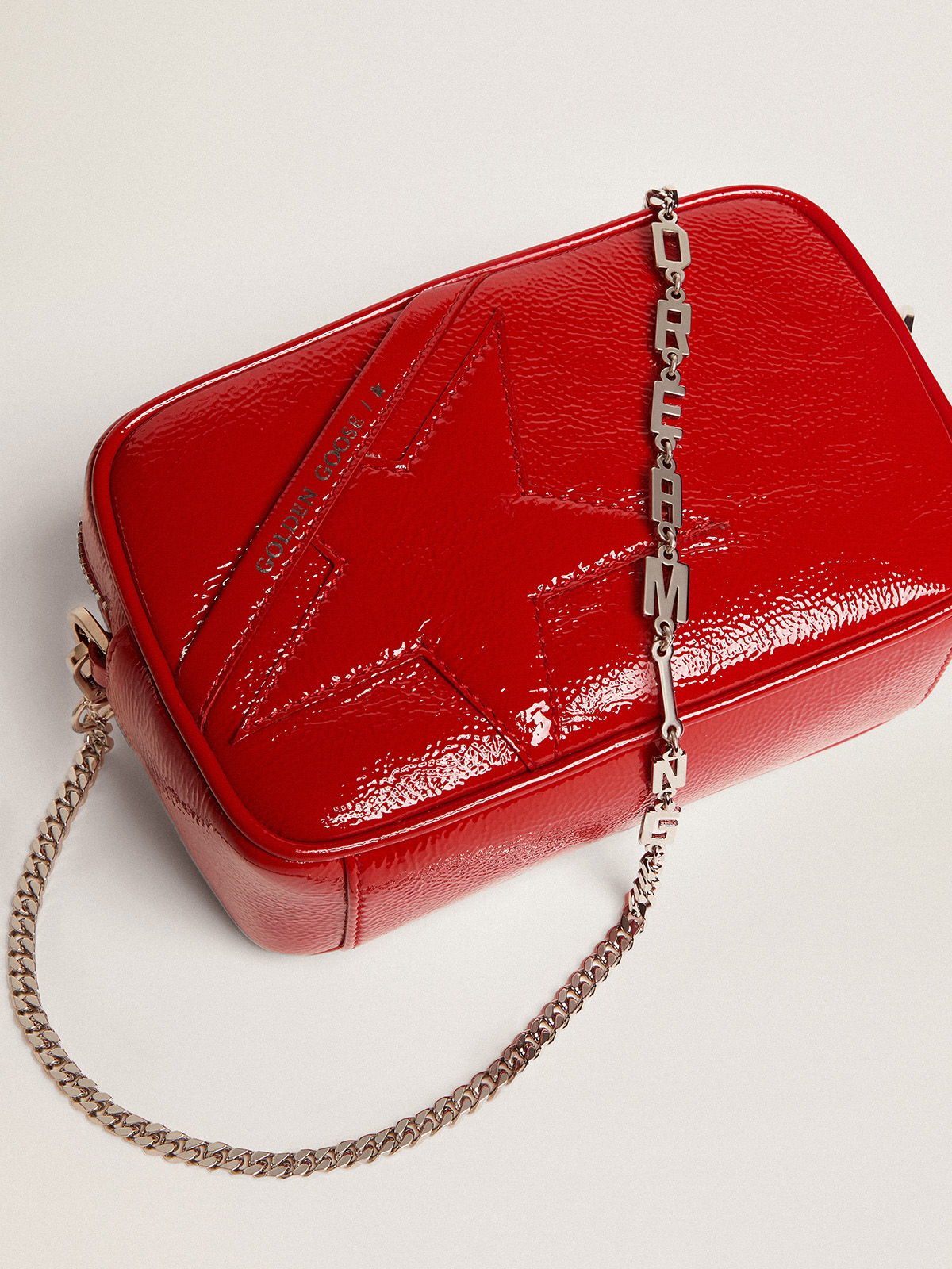 Golden Goose Mini Star Bag Naplack in Red