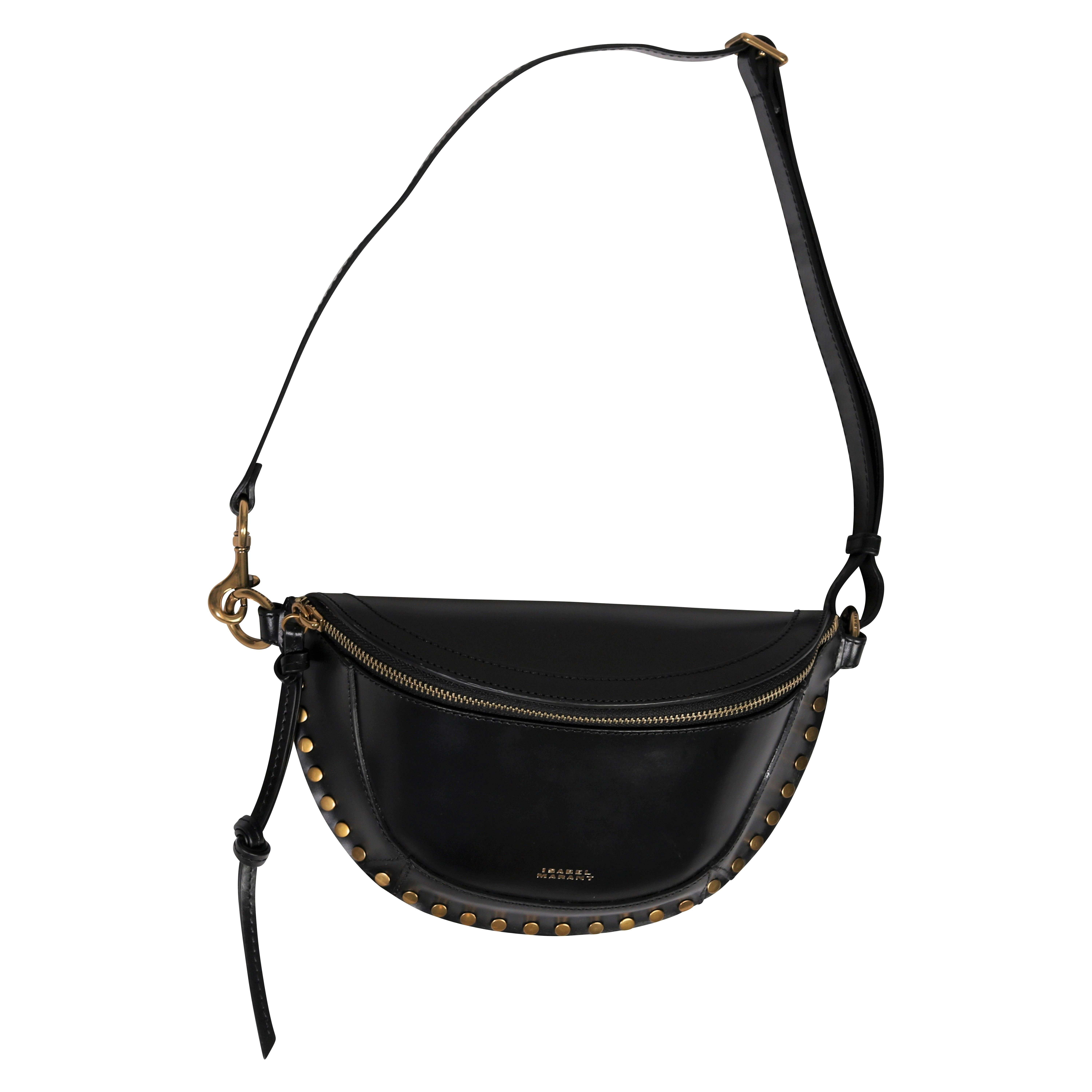 Isabel Marant Skano Fannypack with Studs in Black