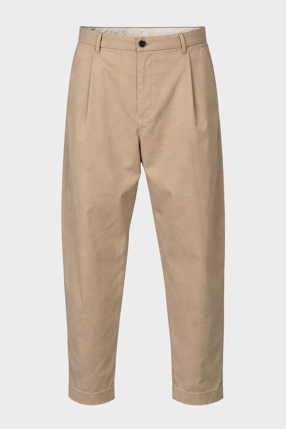 NINE:INTHE:MORNING Giulio Barrel Fit Pant in Beige