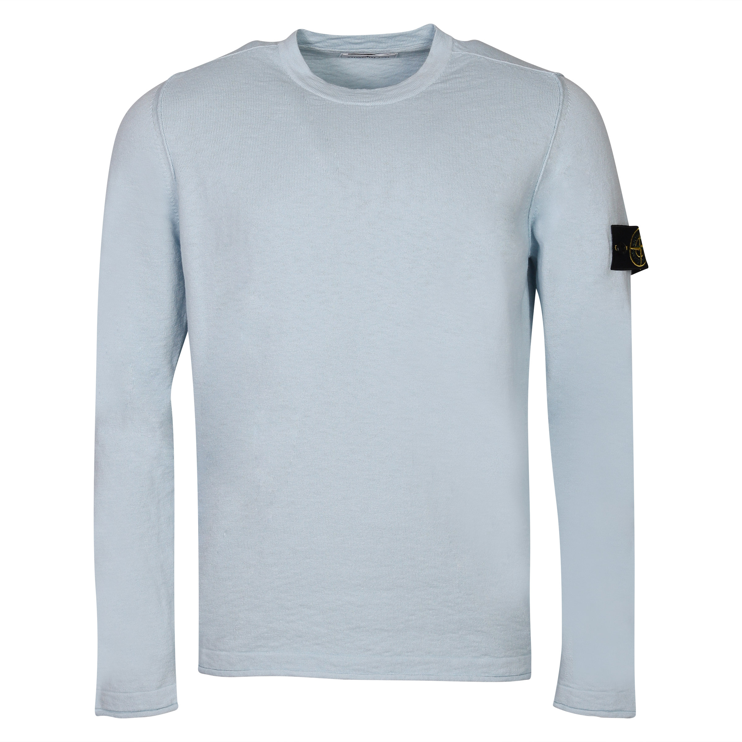 Stone Island Crew Neck Knit Sweater Light Blue