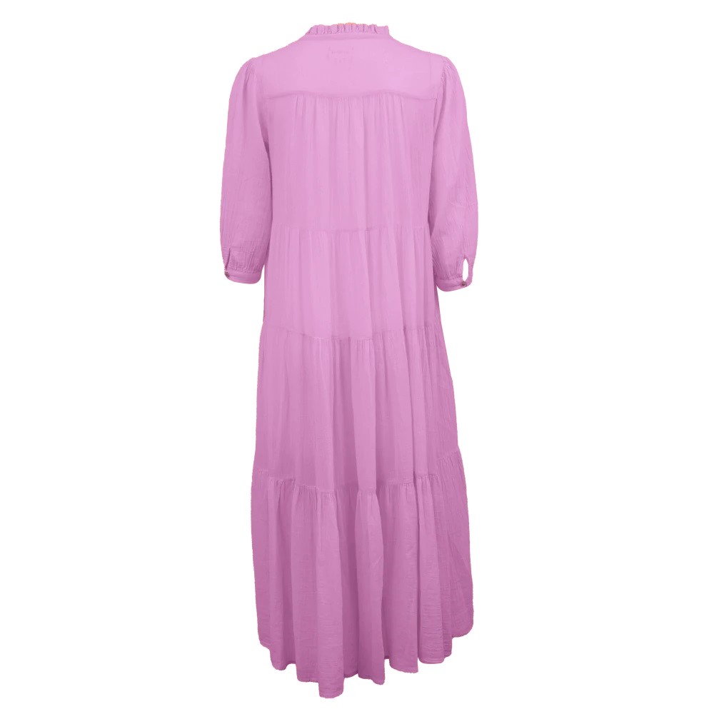 HONORINE Long Giselle Dress in Lavender XS