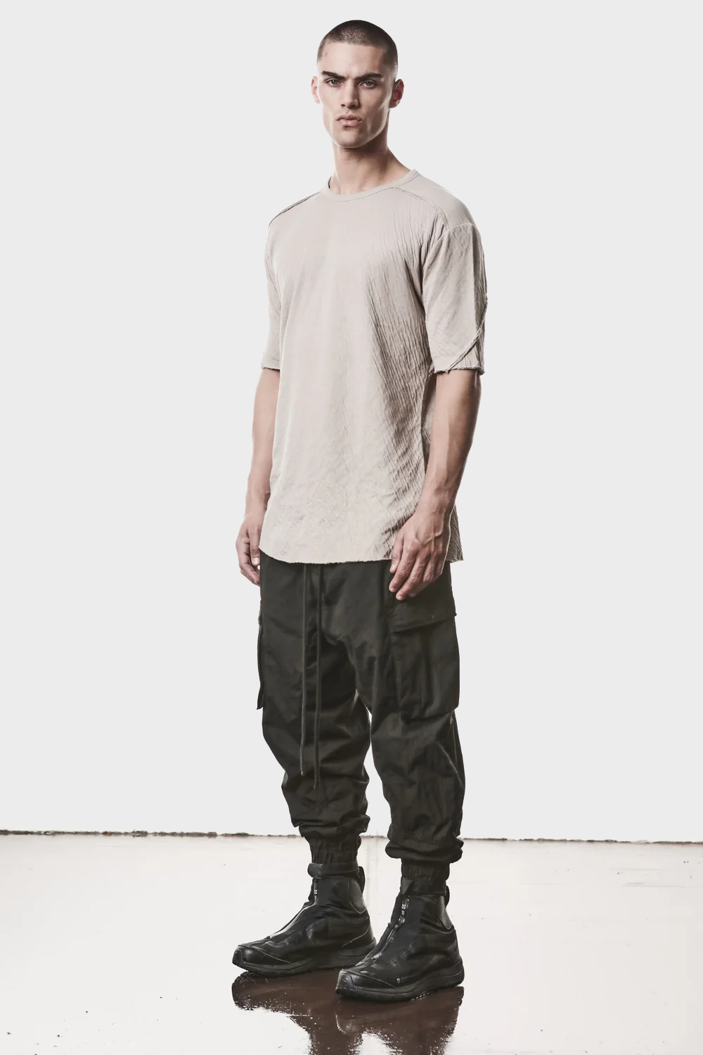 THOM KROM T-Shirt in Stone