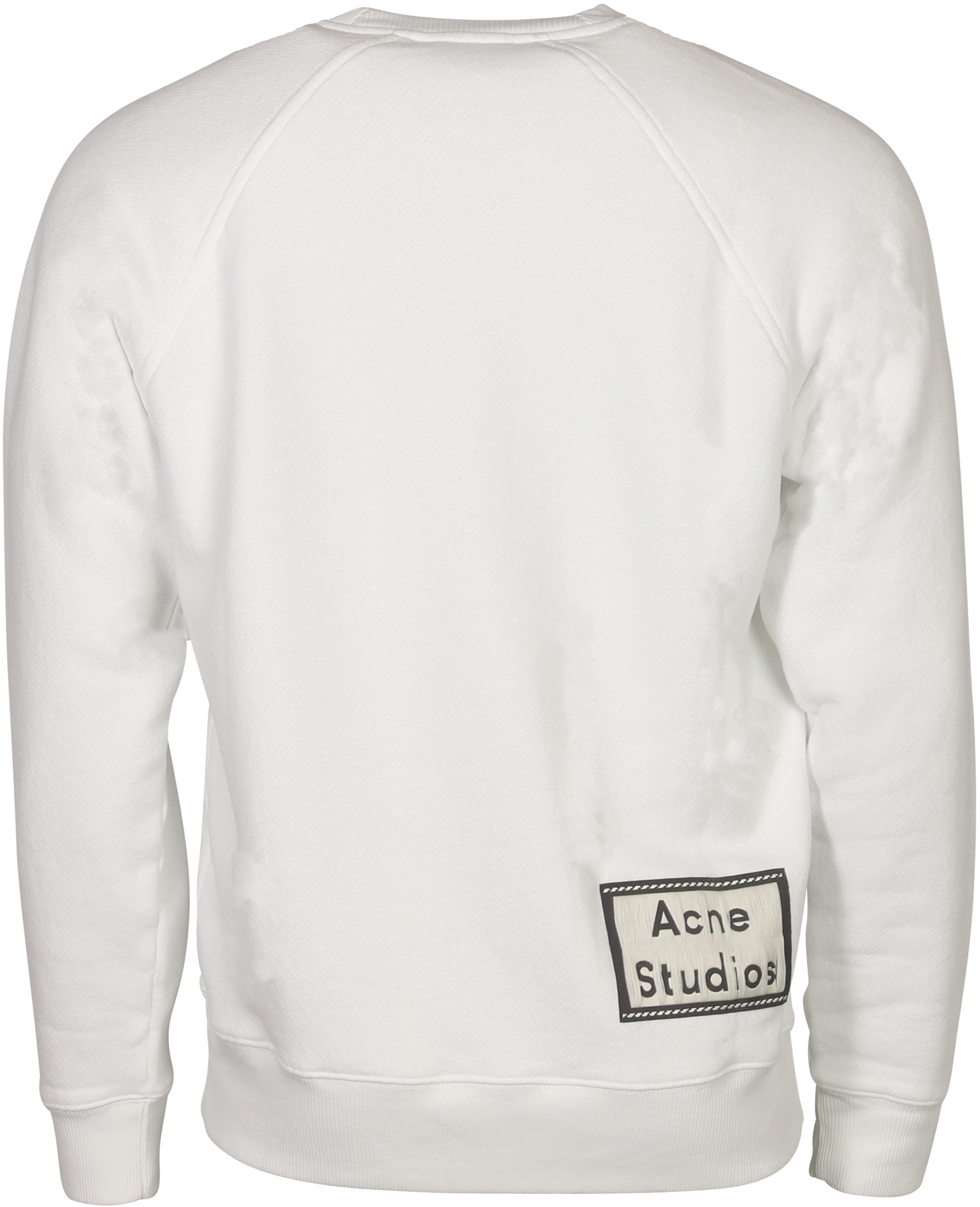 Acne Studios Sweatshirt Finick Reverse Label White M