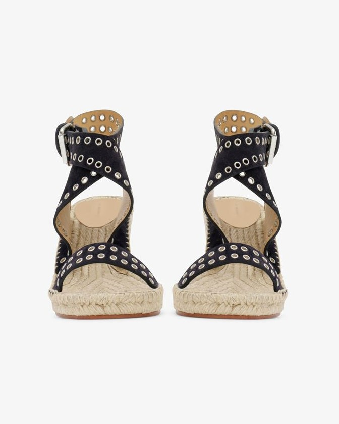 Isabel Marant Iriane Espadrilles in Black