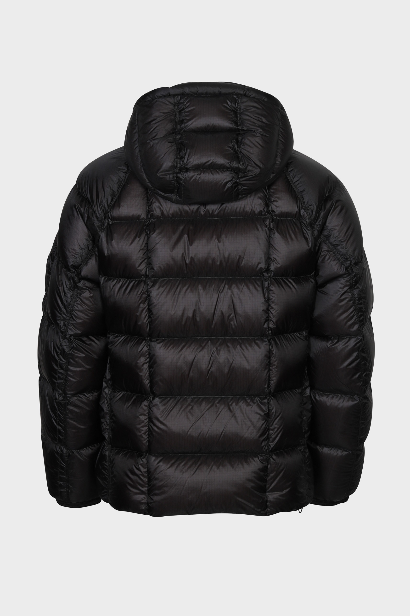 C.P. COMPANY D.D. Shell Hodded Down Jacket in Black XXXL