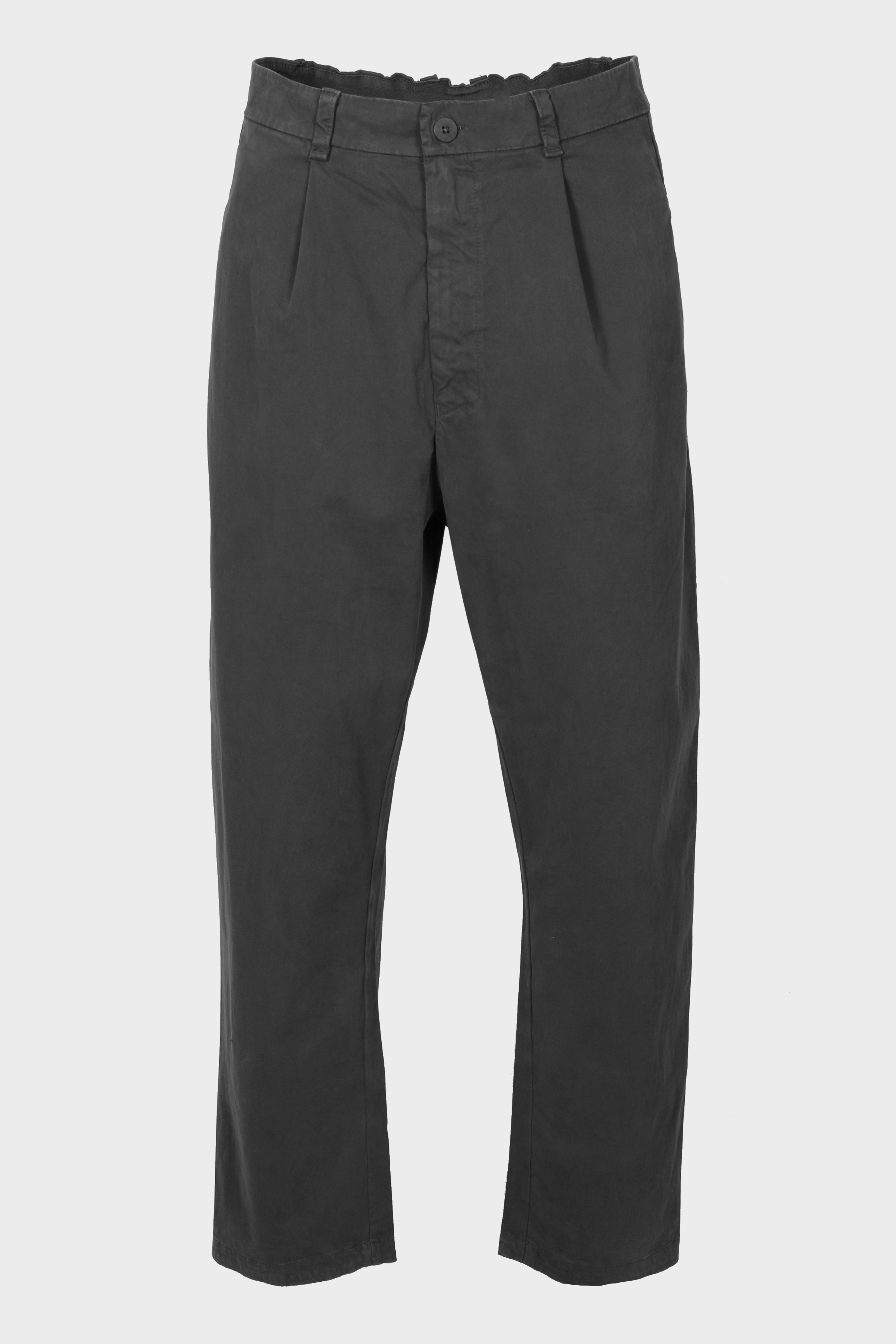 TRANSIT UOMO Cotton Stretch Pant in Charcoal