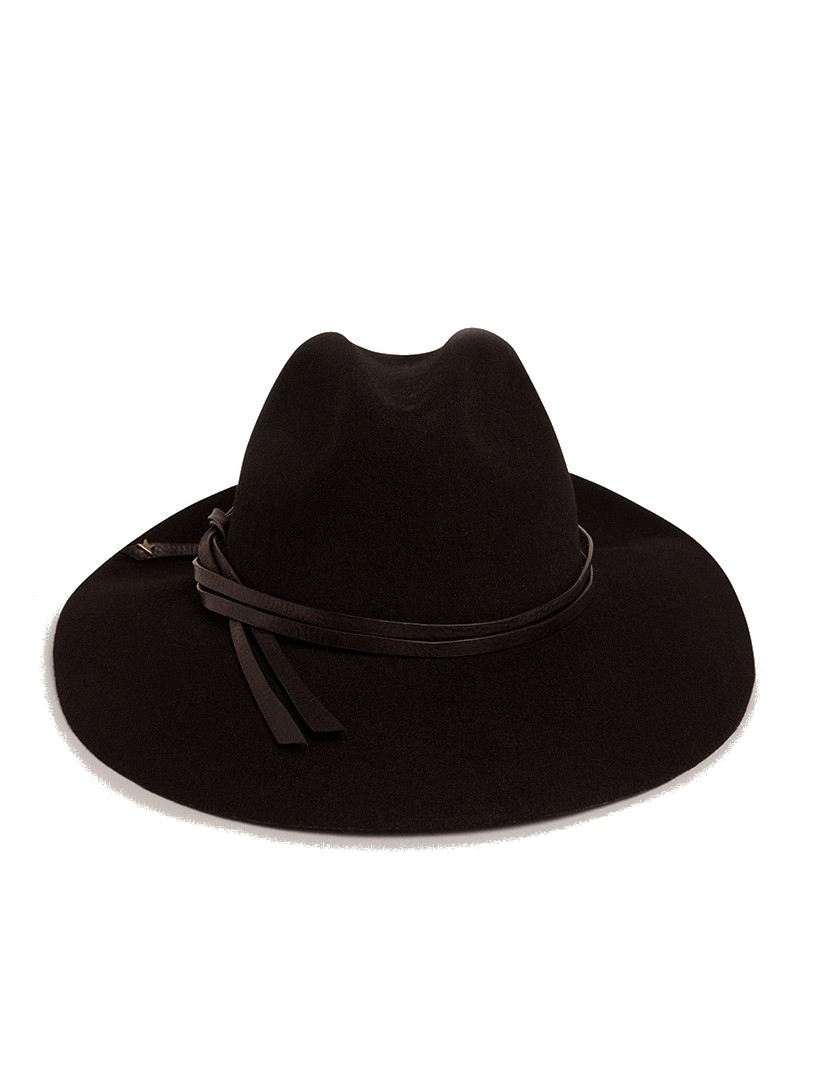 GOLDEN GOOSE Hat Fedora in Black M