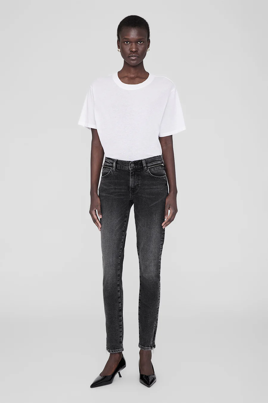 ANINE BING Jax Jeans in Vintage Grey 31