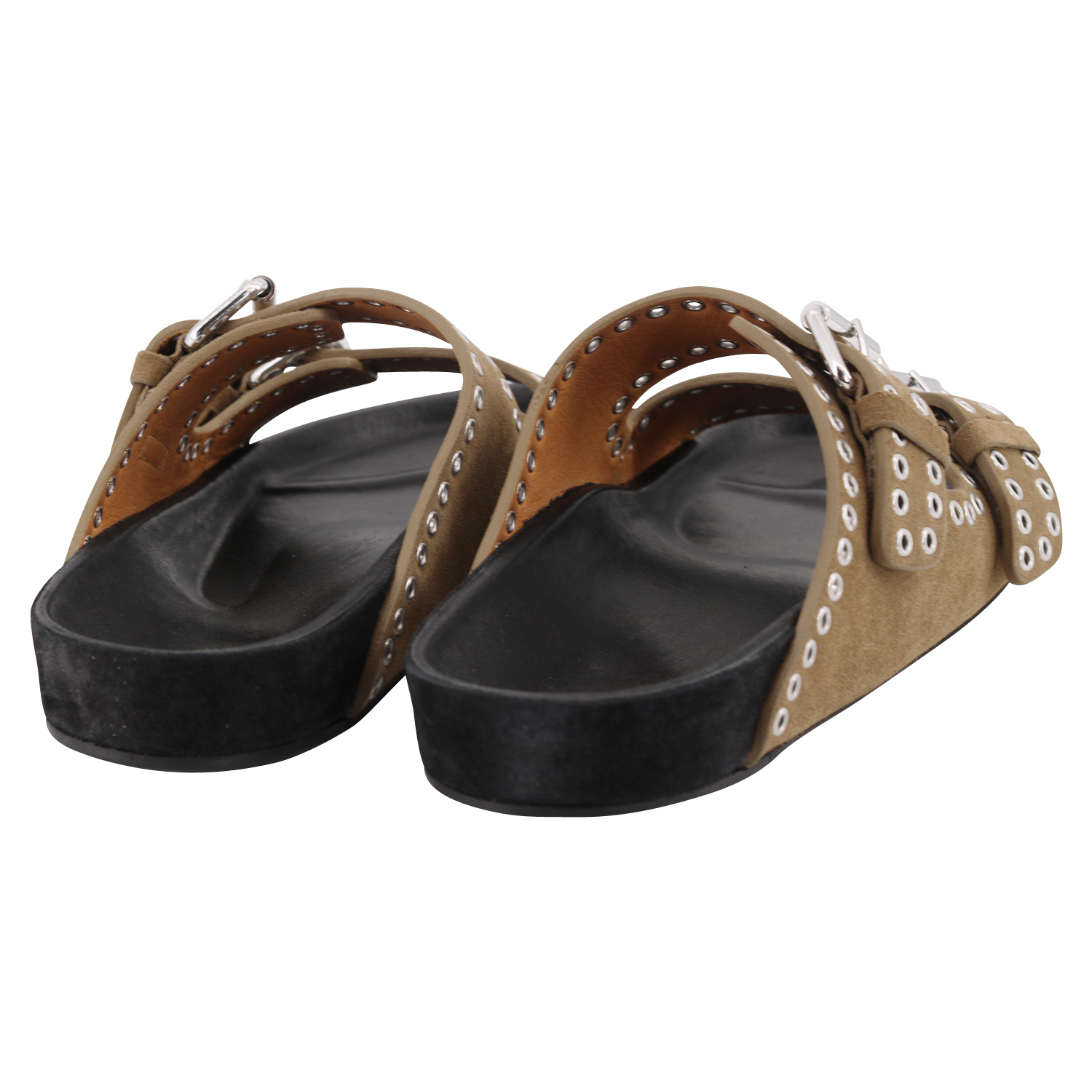 Isabel Marant Sandals Lennyo Taupe Suede 41