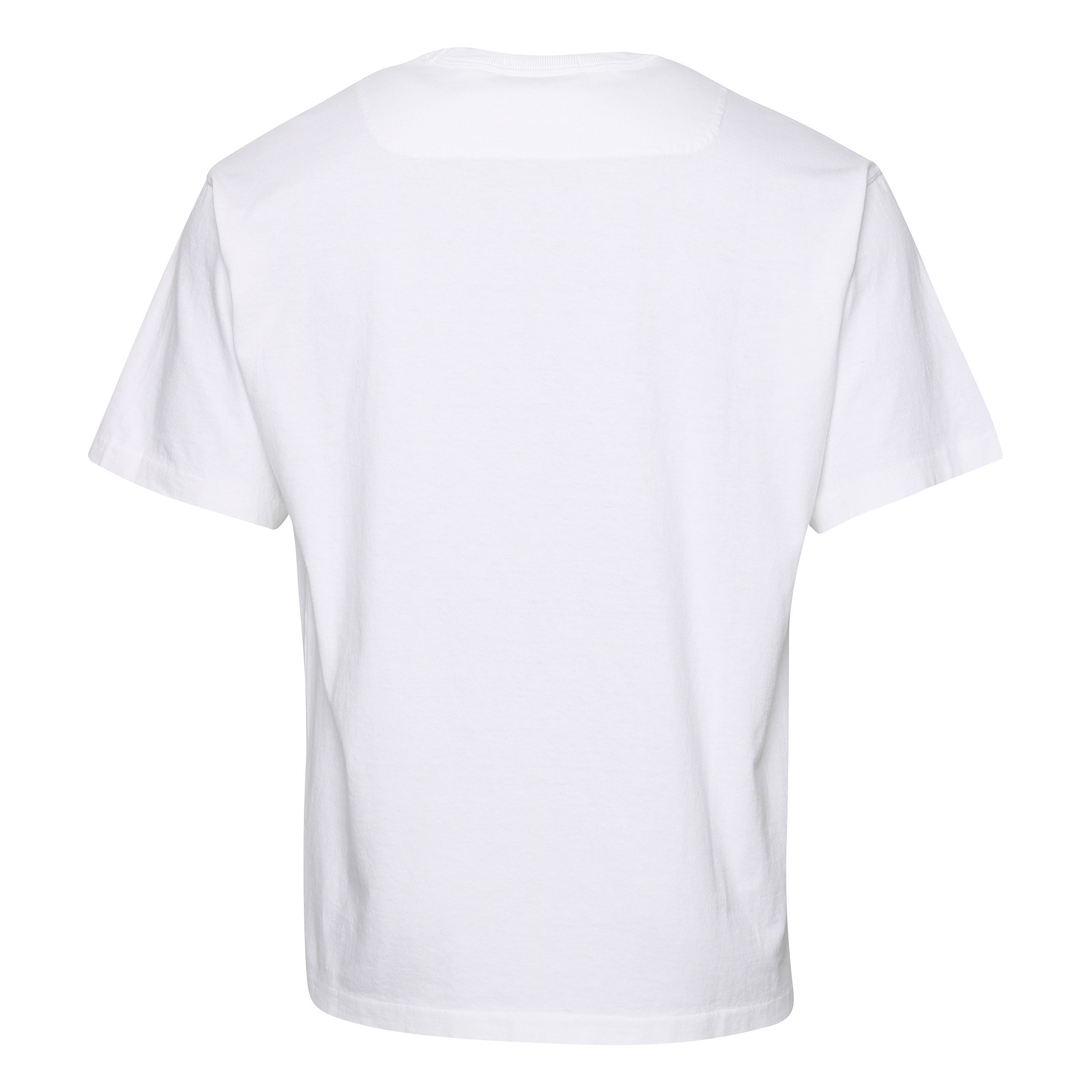 Stone Island Oversize Stamp T-Shirt in White