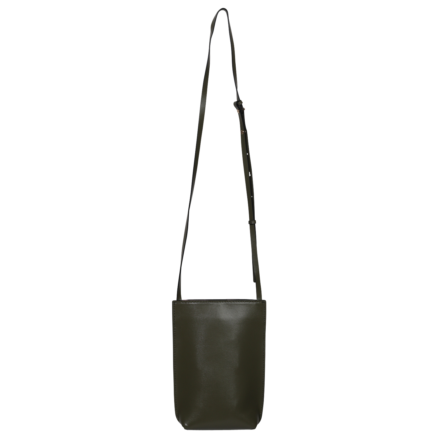 Ganni Recycled Leather Small Crossbody Bag Kalamata