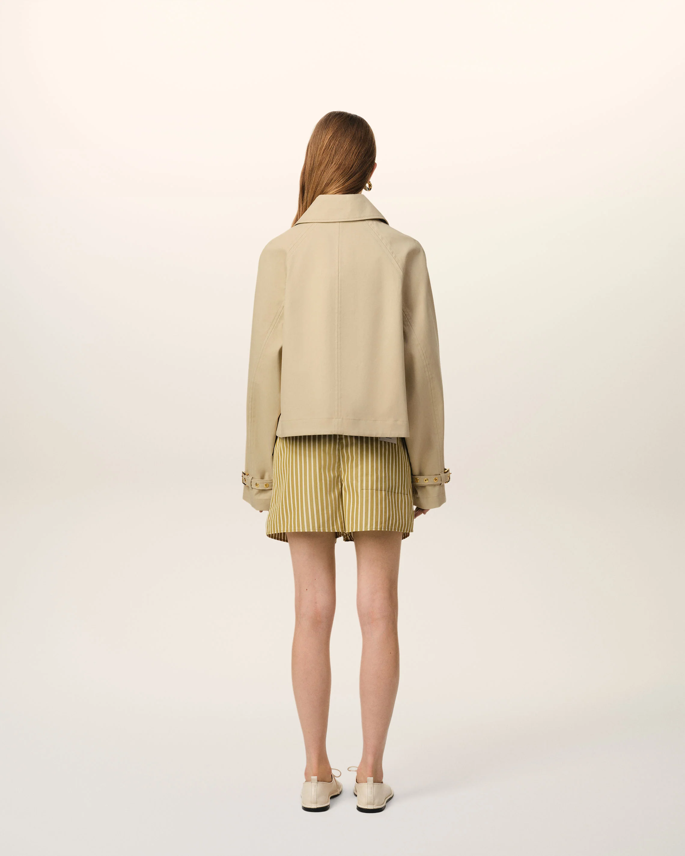 AMI PARIS Buttoned Jacket in Ginger/Ash