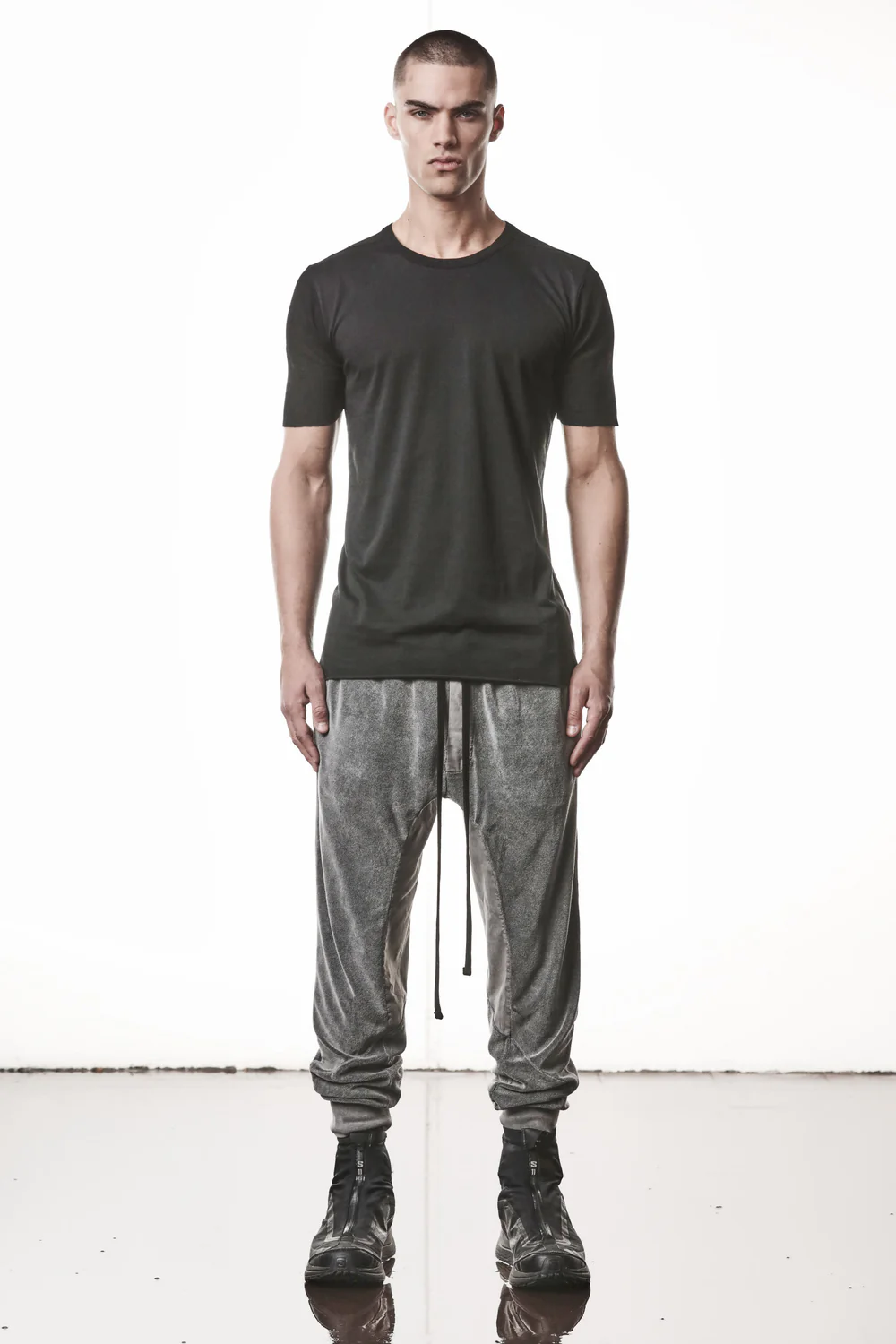 THOM KROM Terry Sweatpant in Dark Used Grey