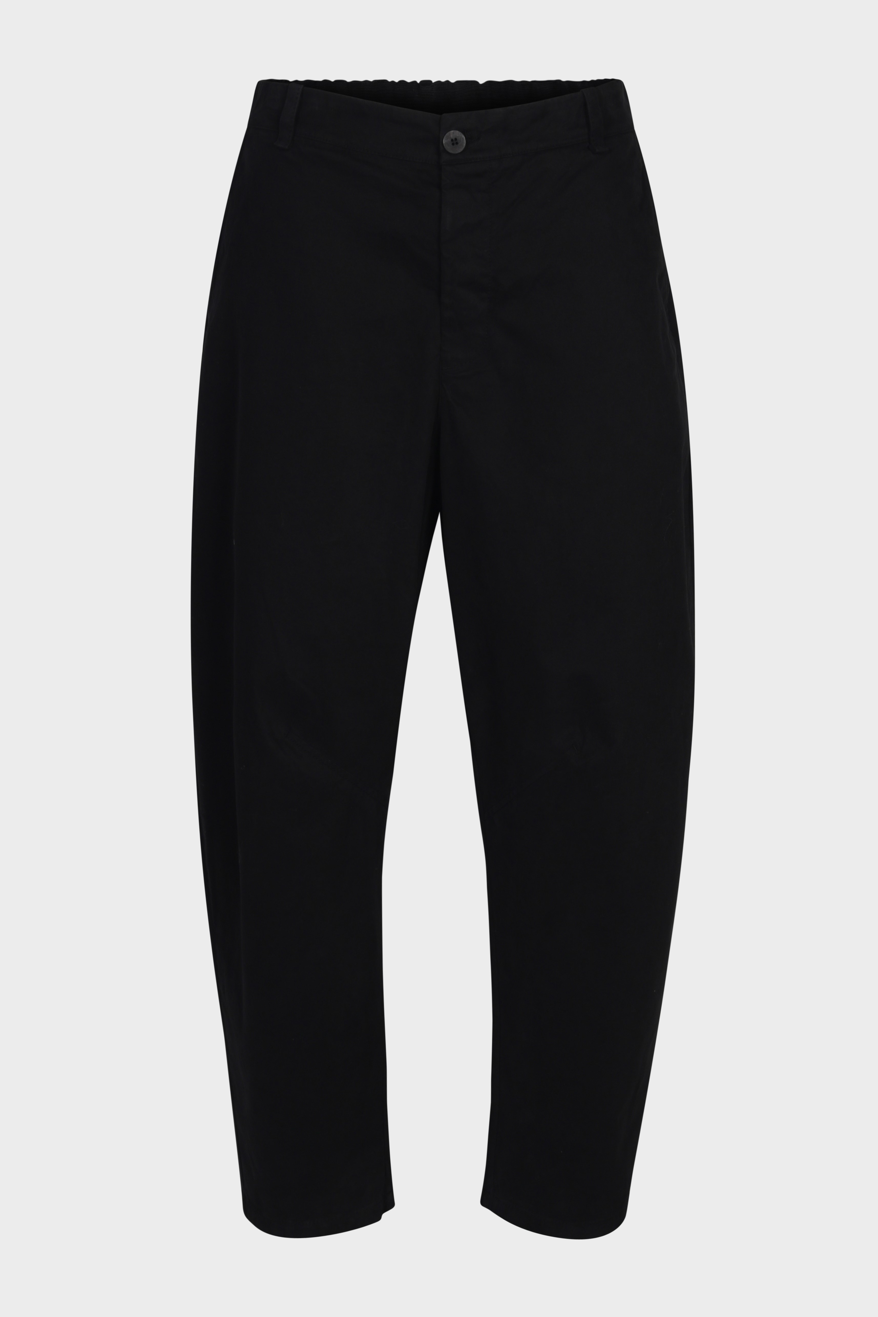 TRANSIT UOMO Cotton Stretch Ballon Pant in Black