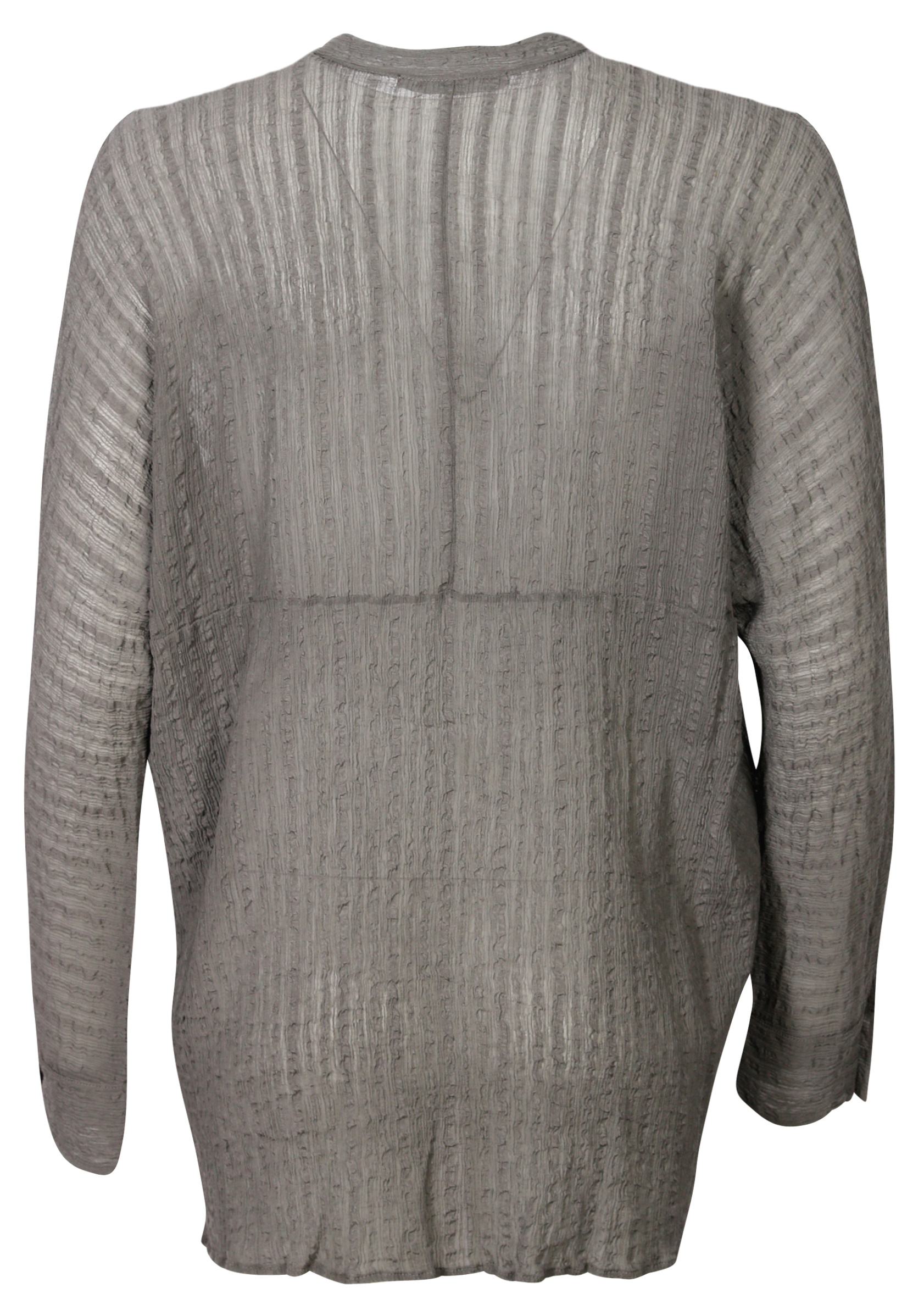 Transit Par Such Cotton/Silk Blouse Grey