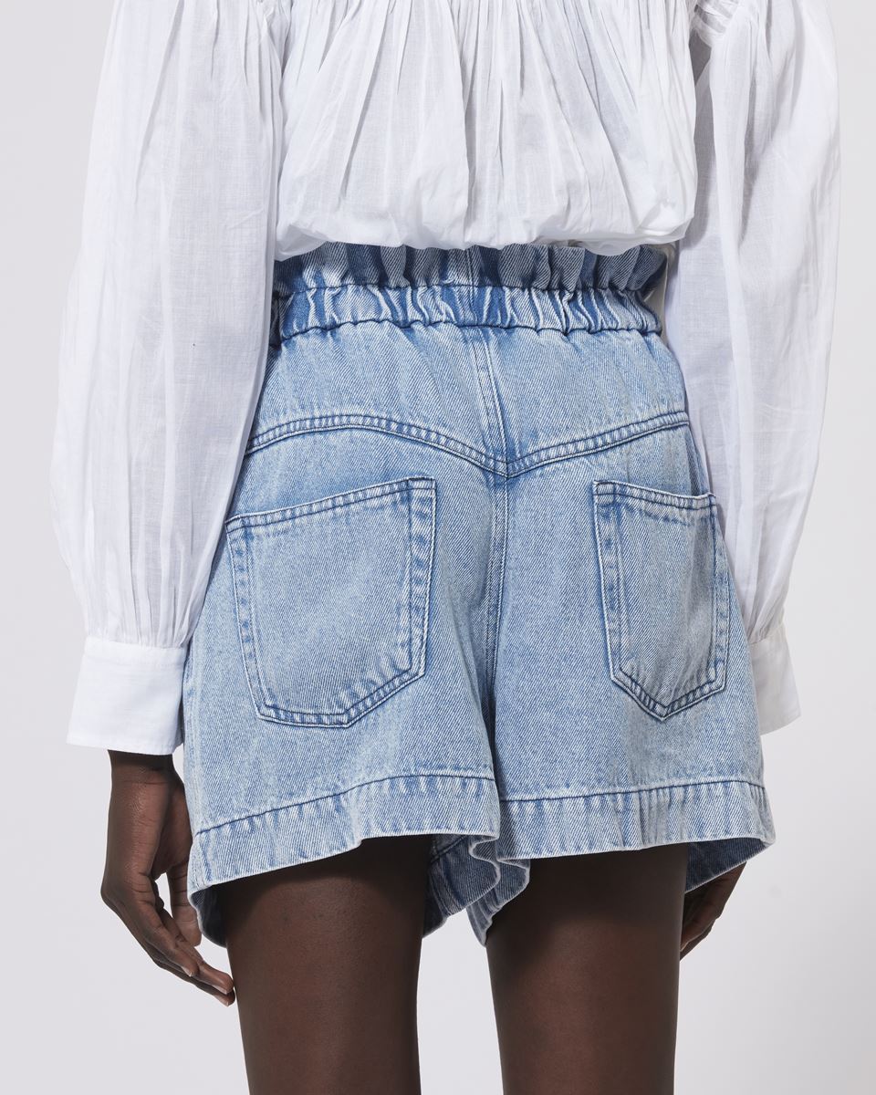 ISABEL MARANT ÉTOILE Titea Shorts in Light Blue FR36 / DE34