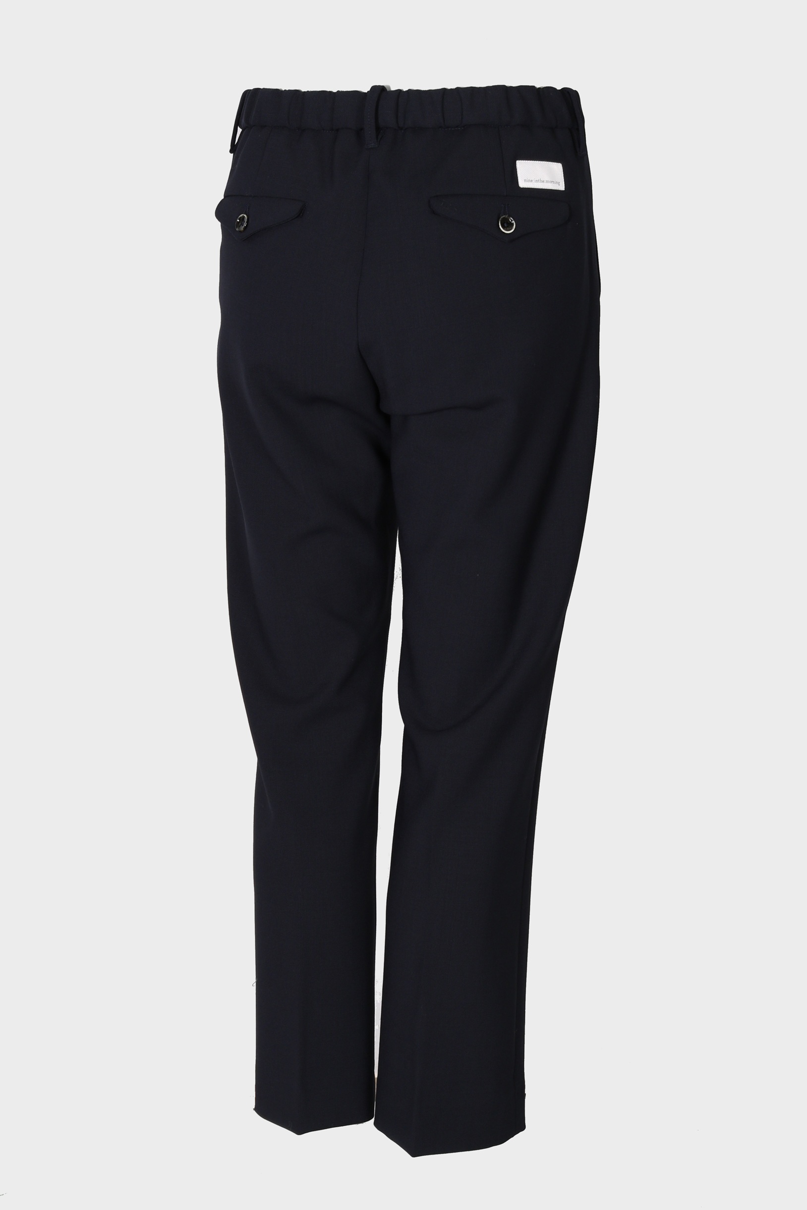 NINE:INTHE:MORNING Magda Wool Pant in Navy