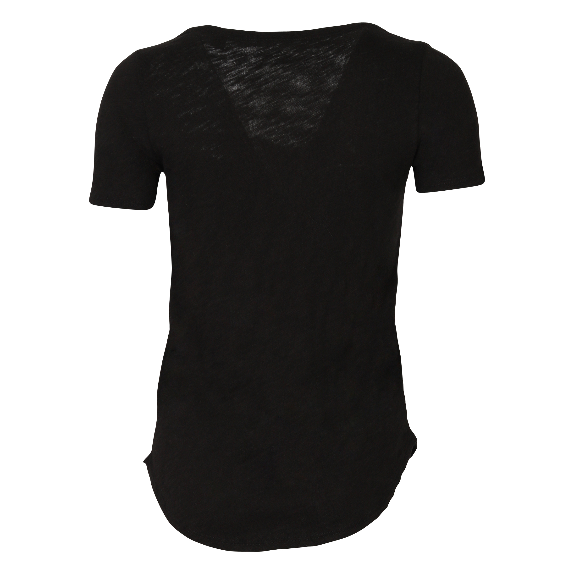 ATM V-Neck Slub Jersey T-Shirt Black