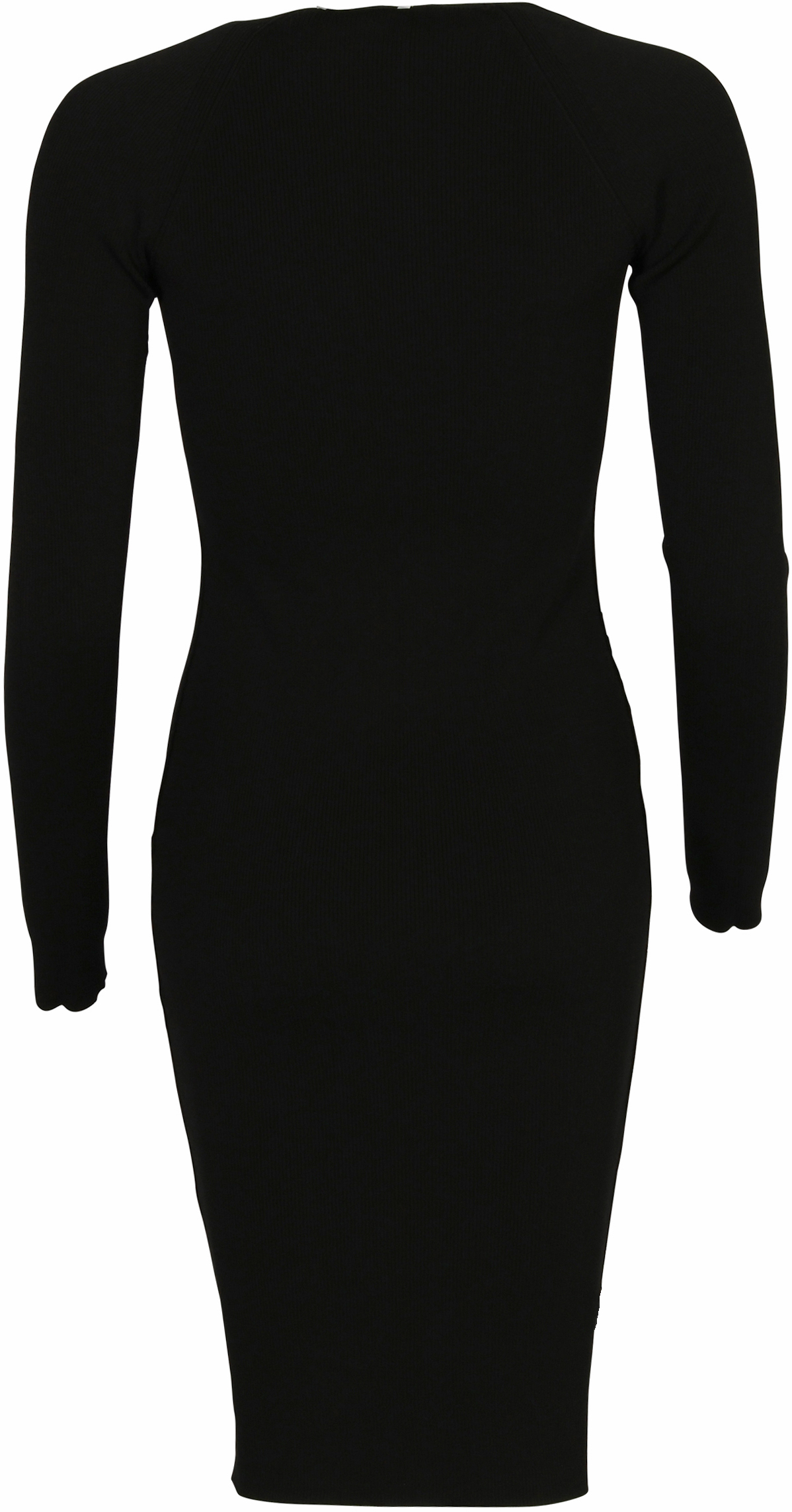 Helmut Lang Raglan Stretch Dress Black