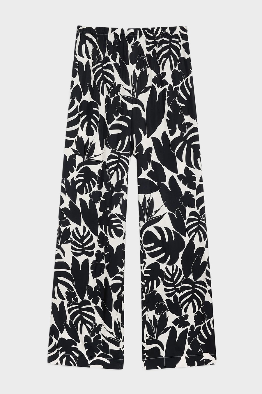 ANINE BING Elain Pant in Black Bird of Paradise