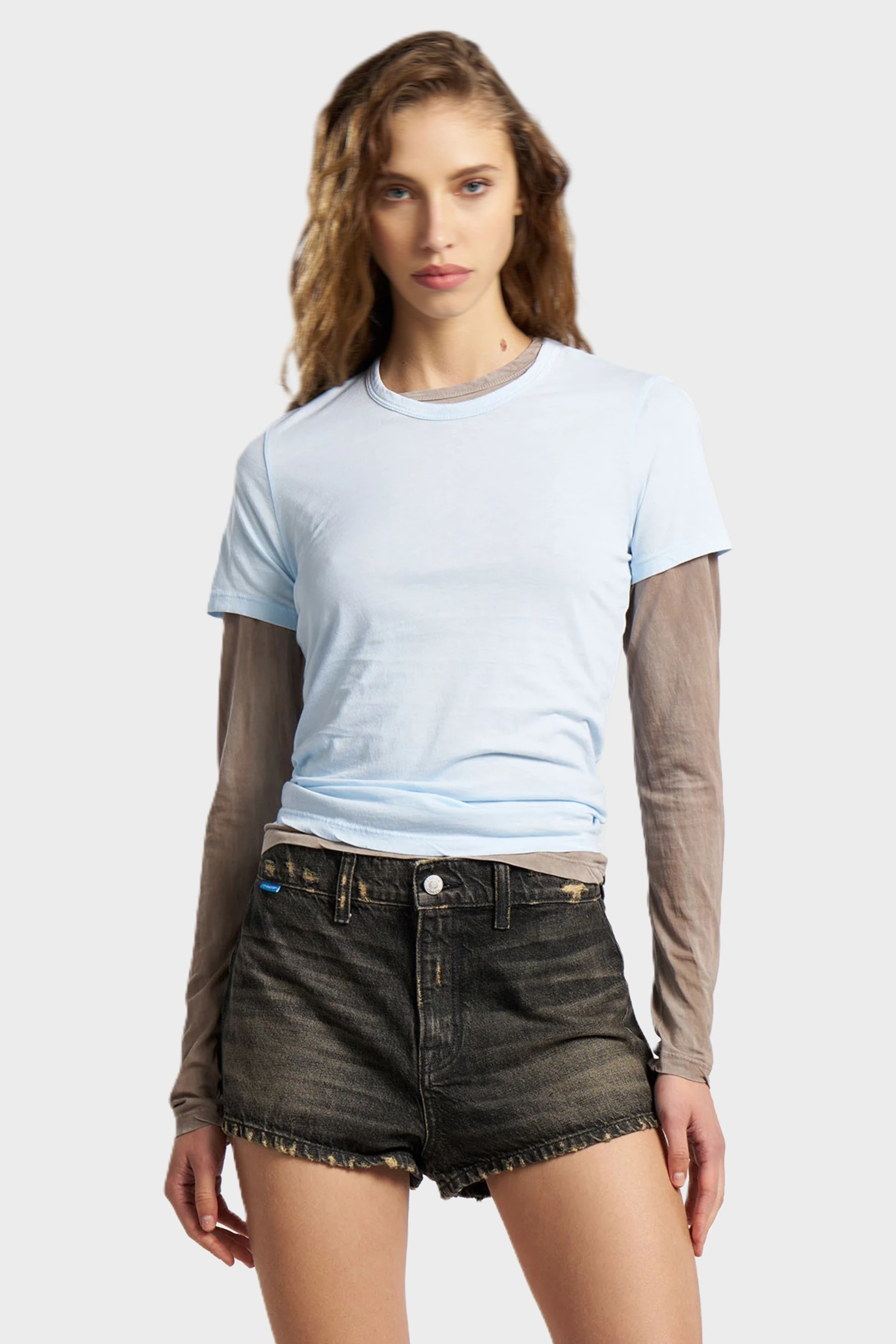 COTTON CITIZEN Standard T-Shirt in Vintage Powder Blue