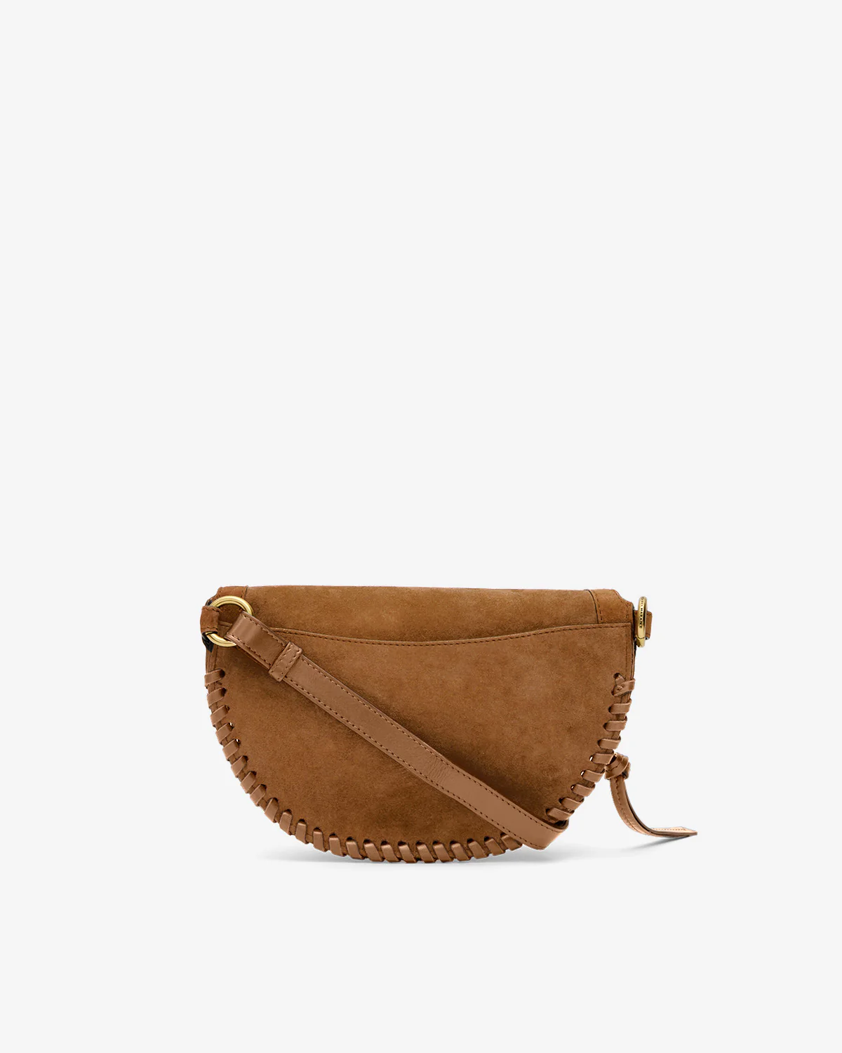 ISABEL MARANT Skano Fannypack in Cognac Velvet
