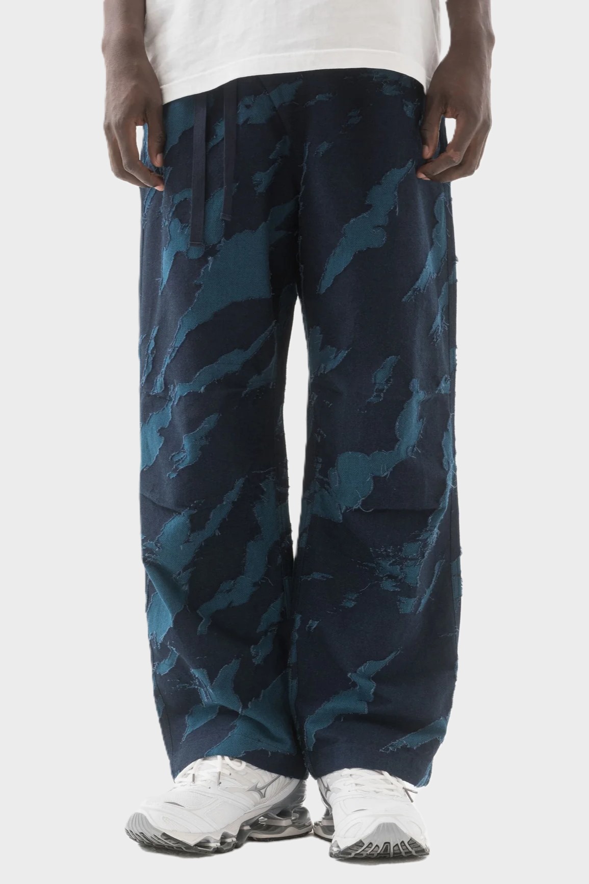 MAHARISHI 6062 Bonsai Loose Track Pant in Indigo MAHARISHI 6062 Bonsai Loose Track Pant in Indigo XXL