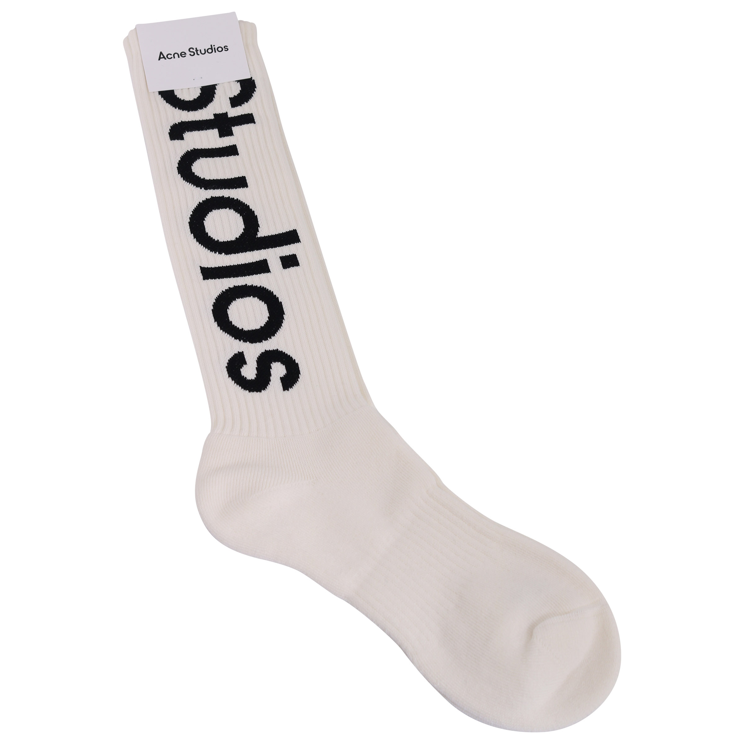 Unisex Acne Studios Socks in Off White 41-44