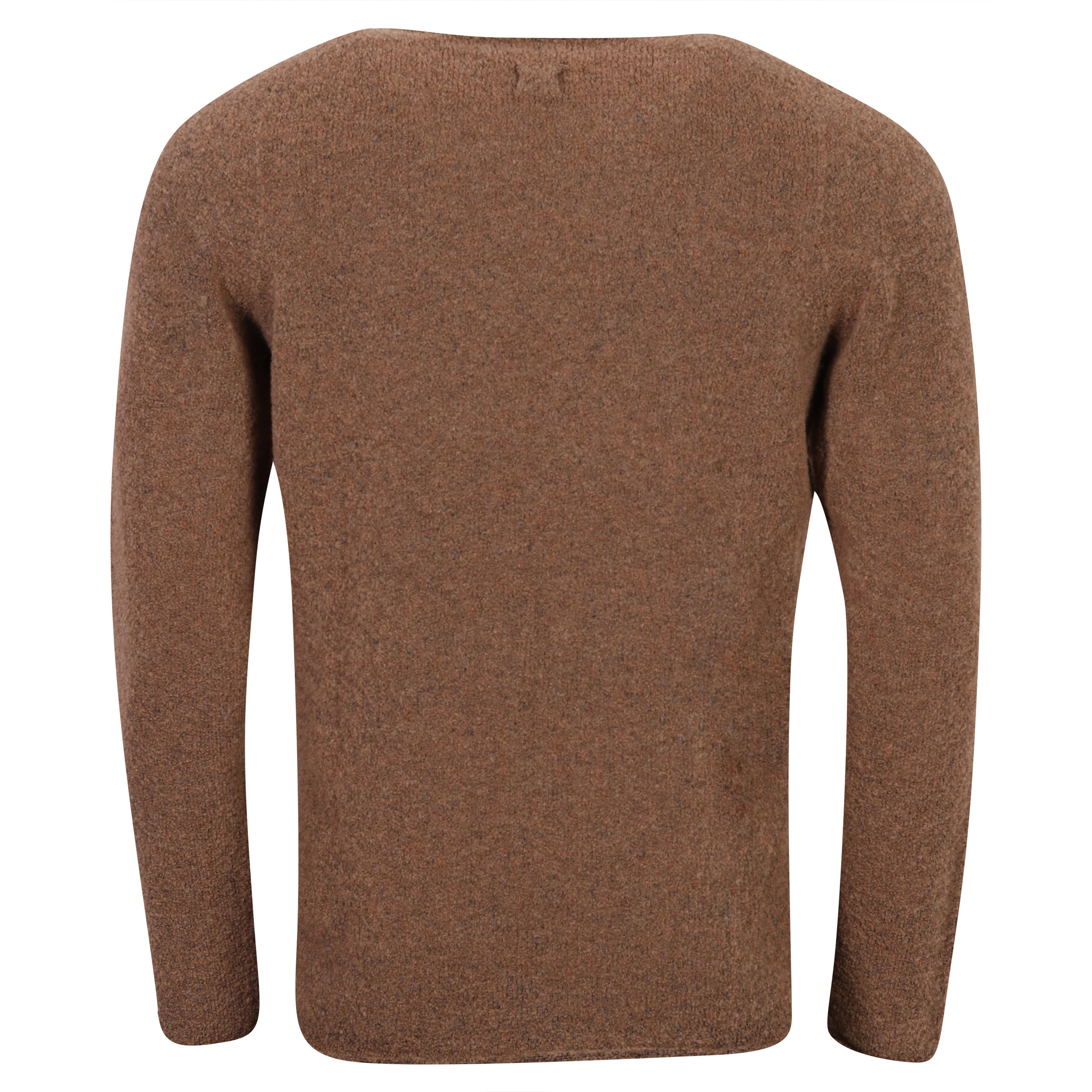 Hannes Roether Fluffy Knit Sweater Camel Melange