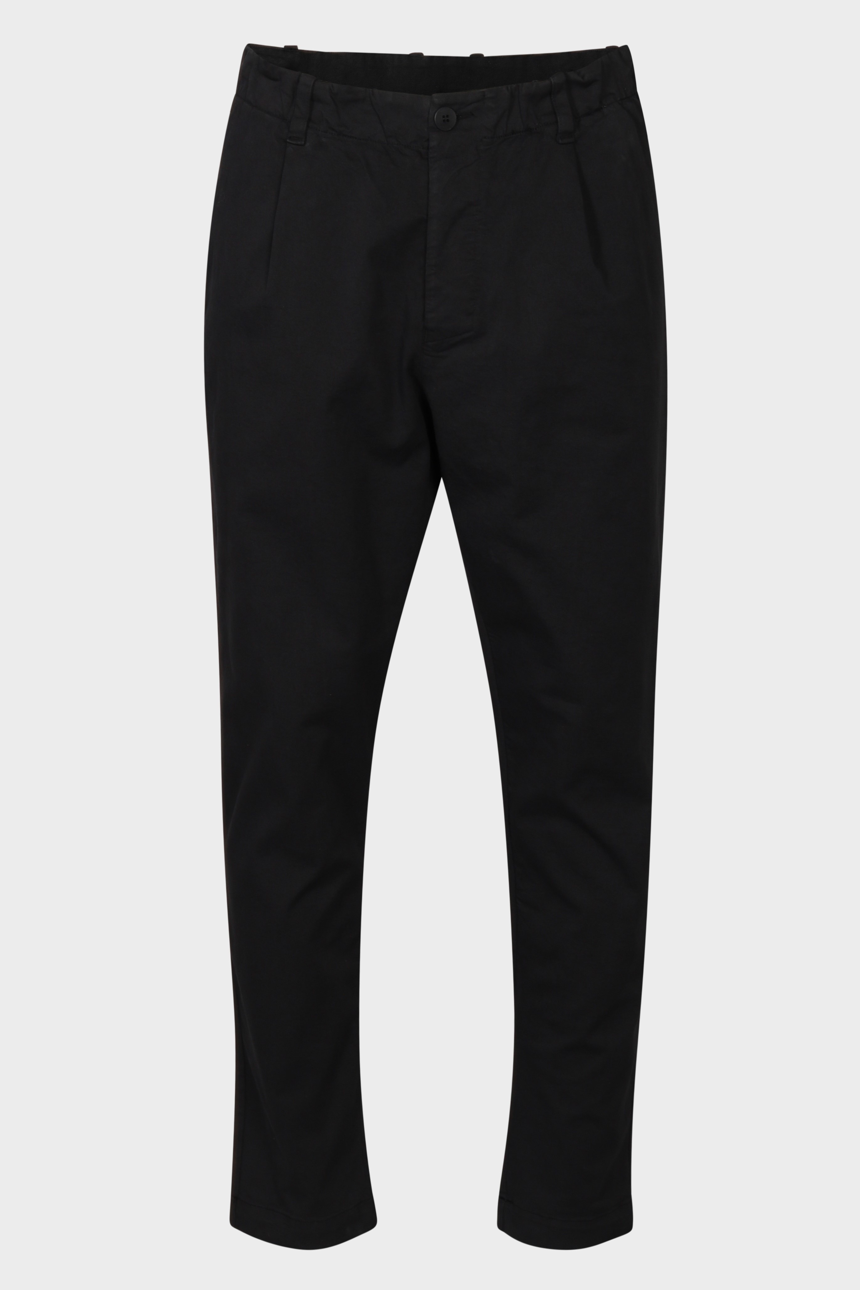 Kopie von TRANSIT UOMO Cotton Stretch Pant in Black