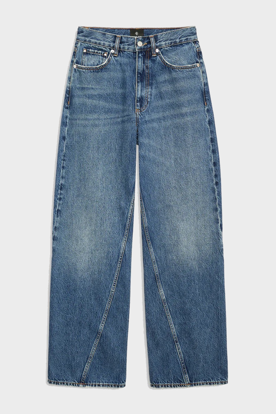 ANINE BING Brie Jeans in Cabana Blue