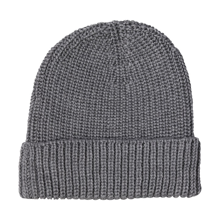 HANNES ROETHER Knit Beanie in Grey