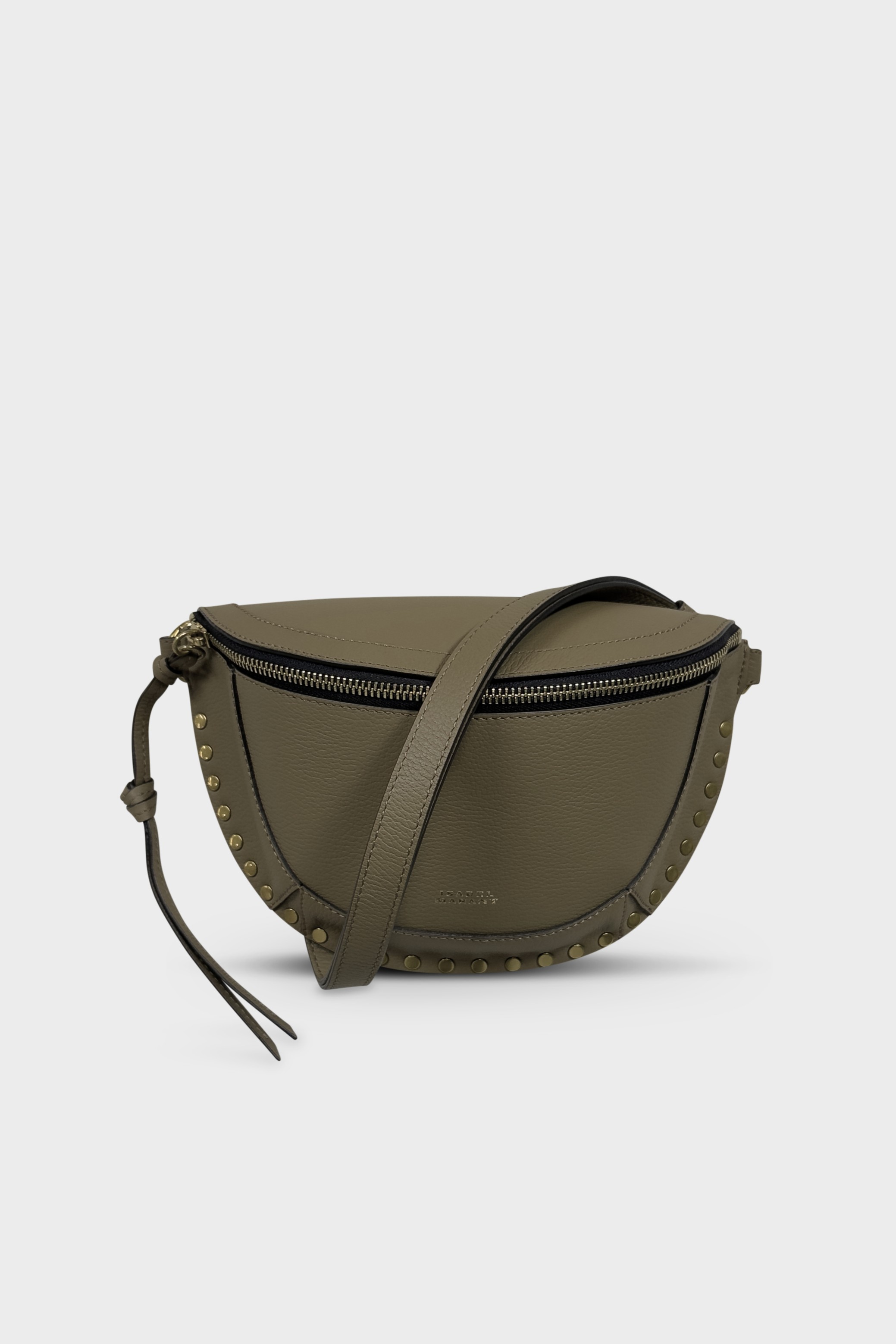 ISABEL MARANT Skano Fannypack in Khaki with Studs