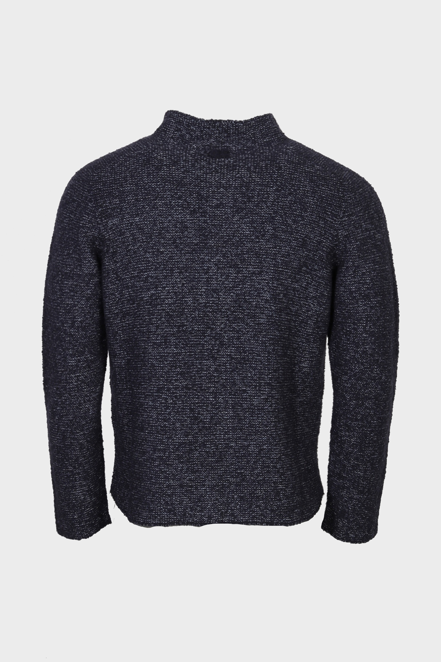 HANNES ROETHER Knit Jacket in Navy Melange