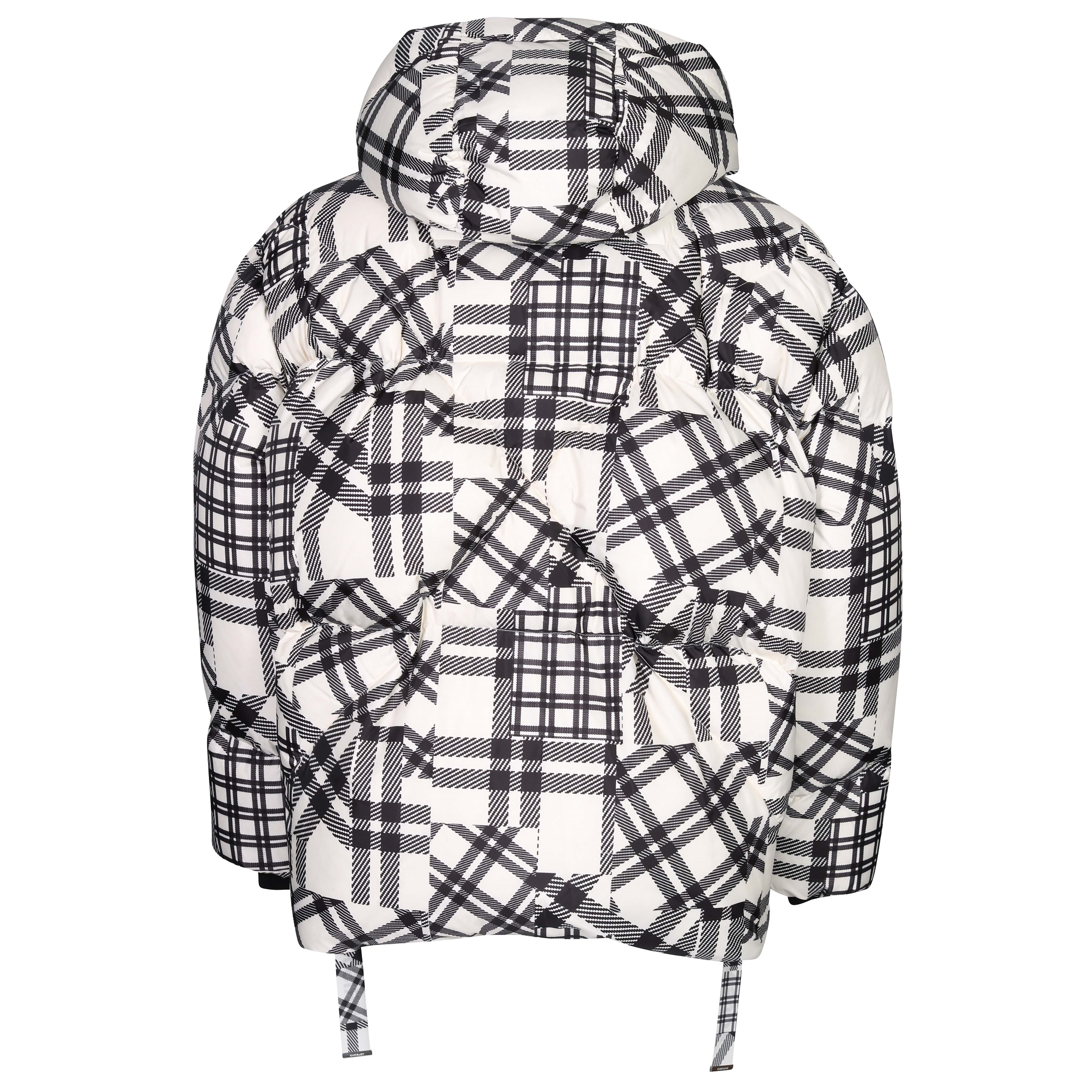 Khrisjoy Puffer Khrisman Multicheck in White Black M / 01