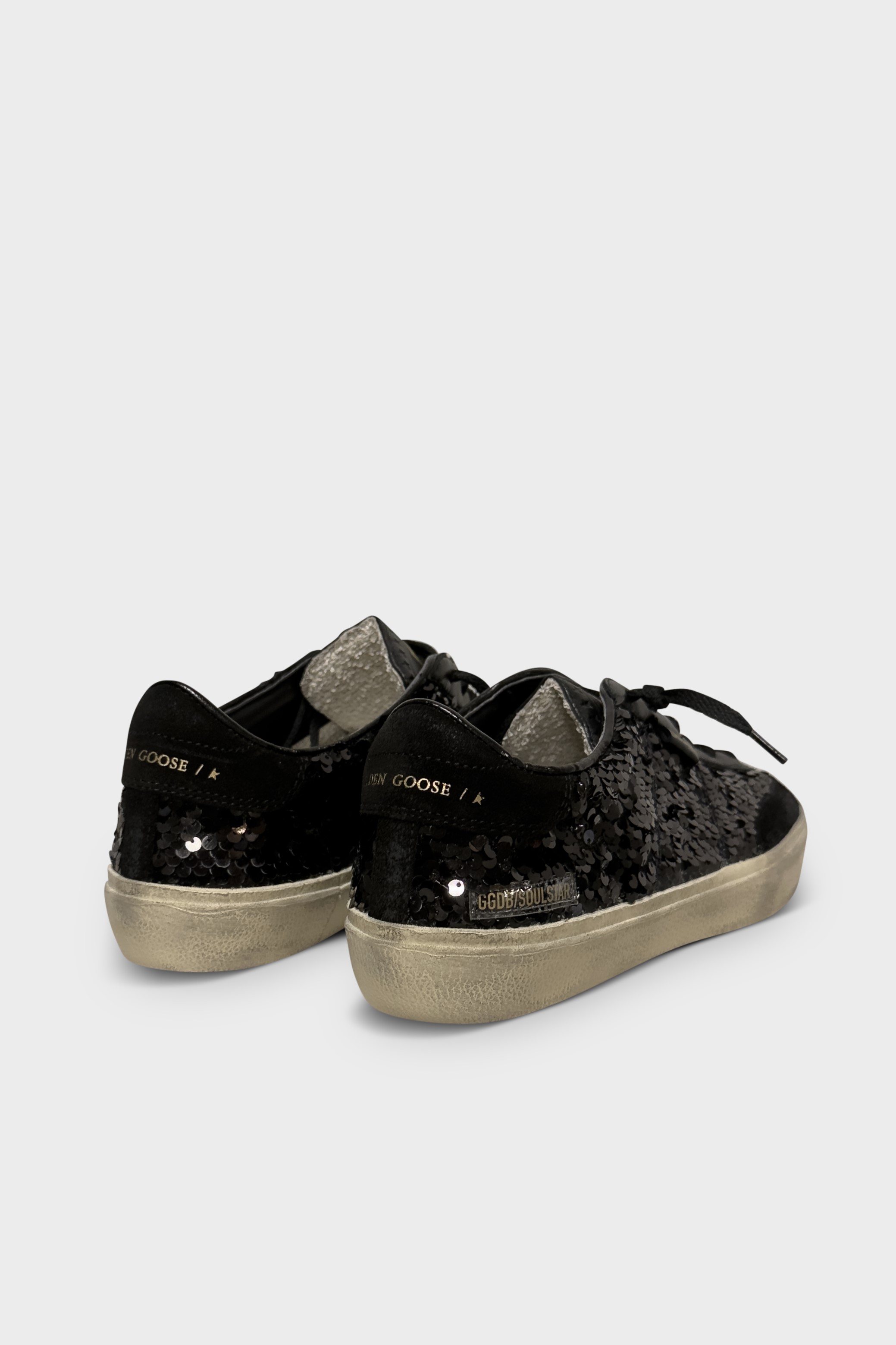 GOLDEN GOOSE Soul-Star Paillettes in Black