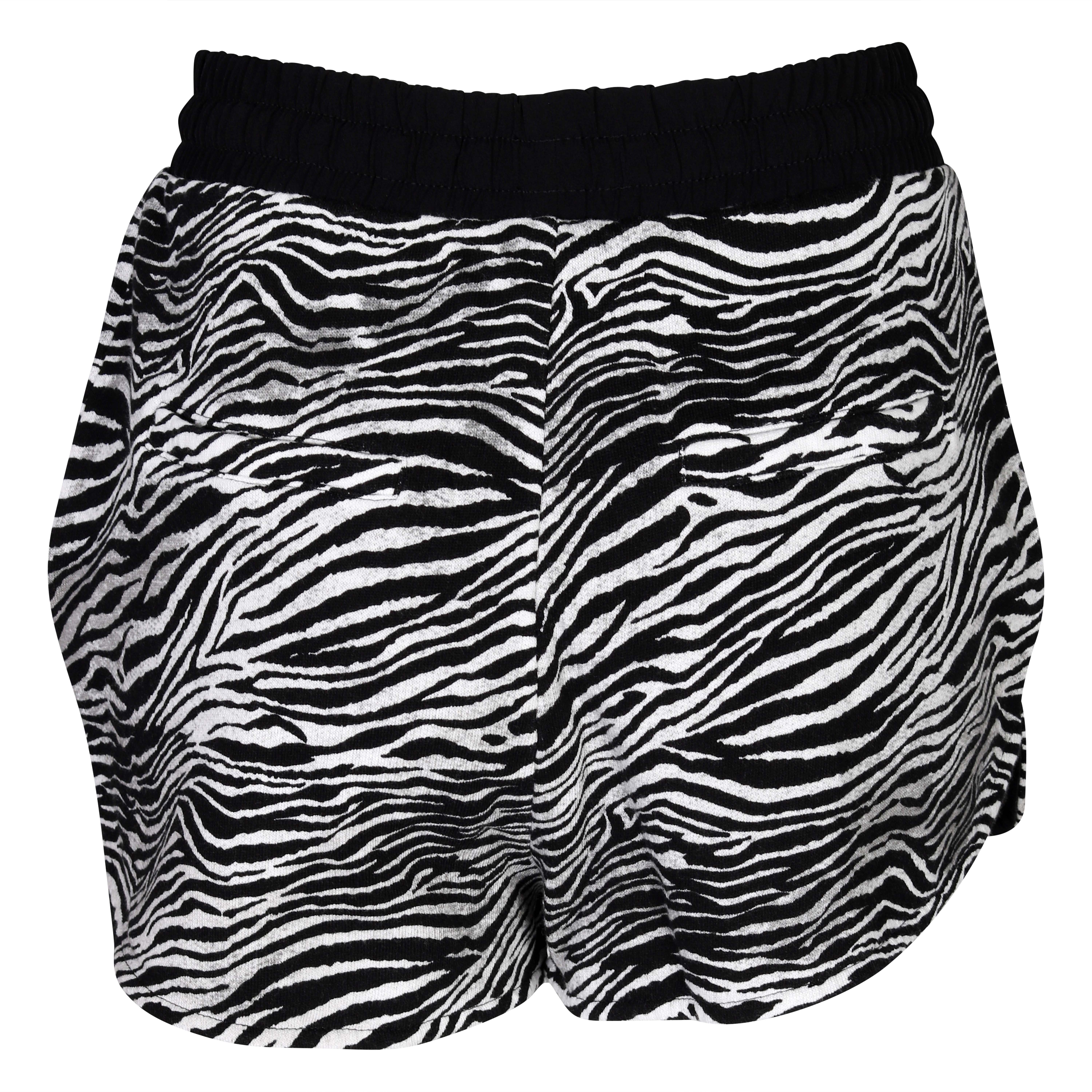Thom Krom Sweat Shorts in Zebra Print