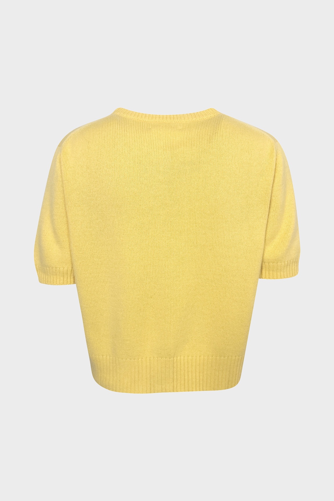 WARM ME Cashmere Cardigan Franzi in Banana