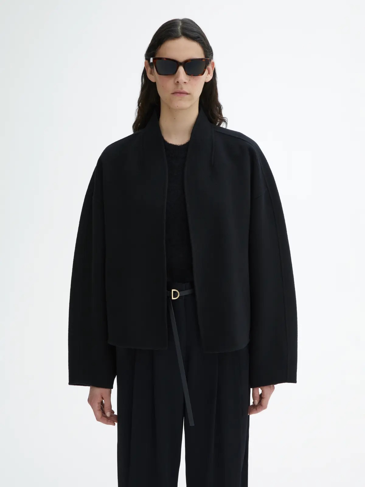 DAGMAR Short Doublé Jacket in Black 38