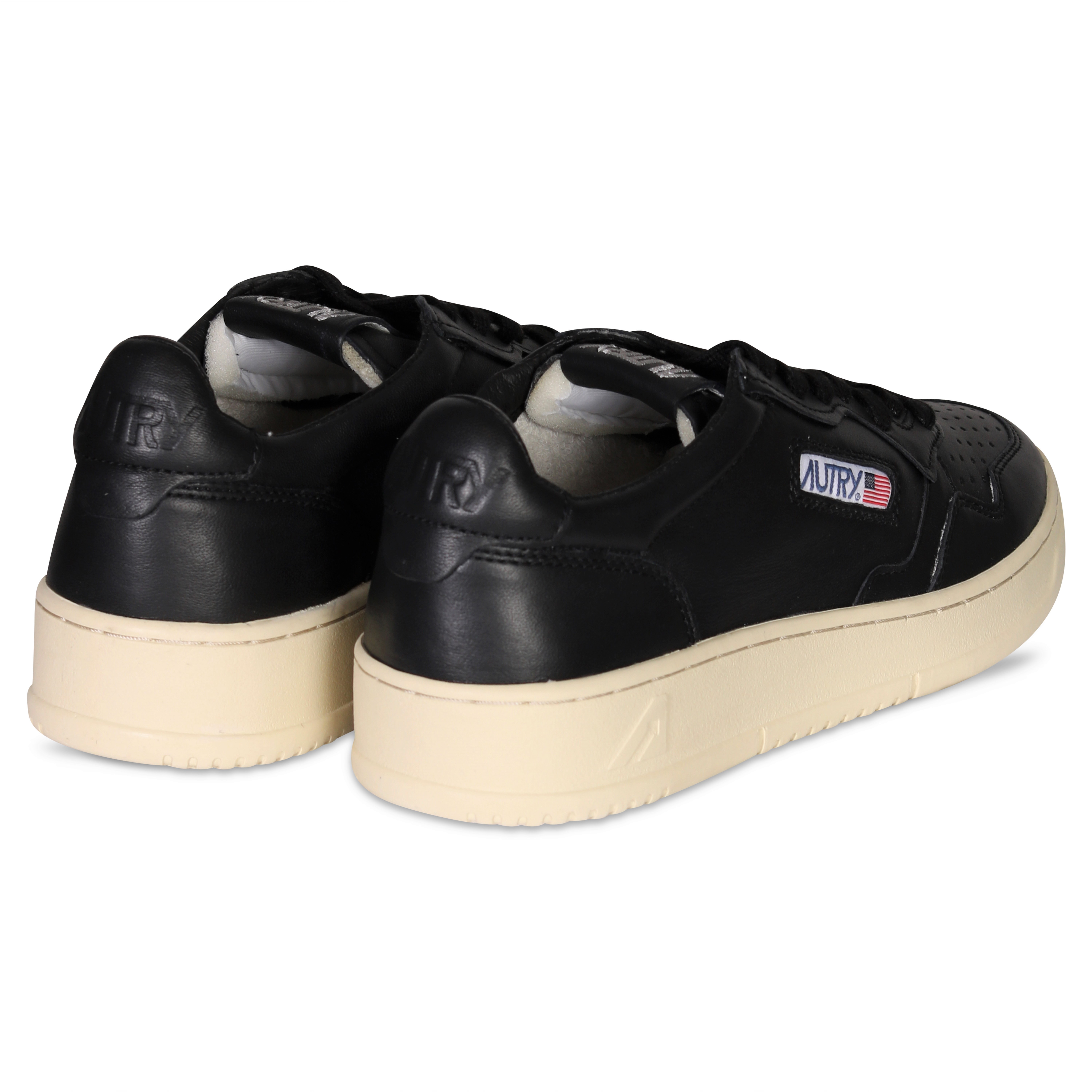 Autry Action Shoes Low Sneaker Goat in Black