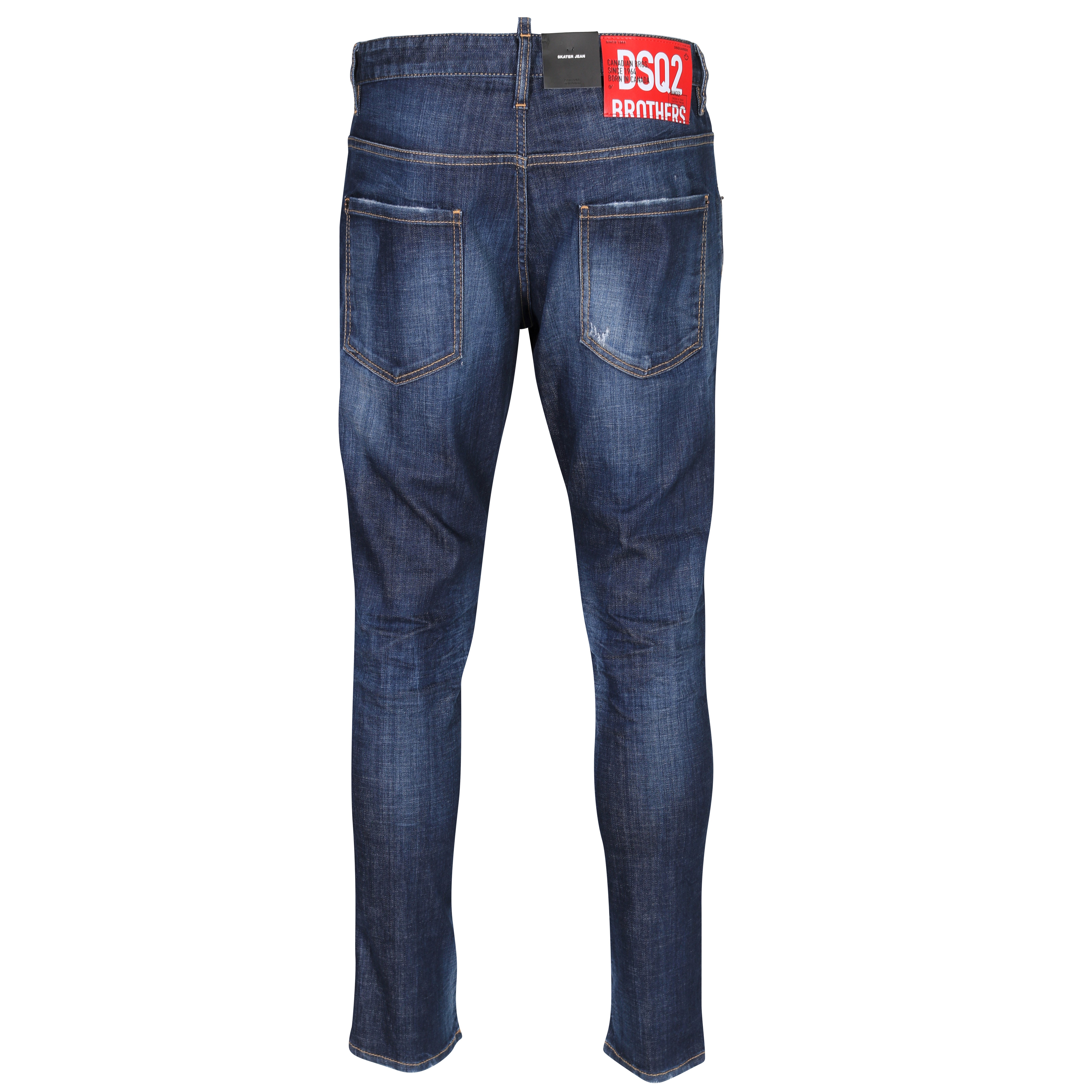 Dsquared Skater Jean in Blue Wash 56