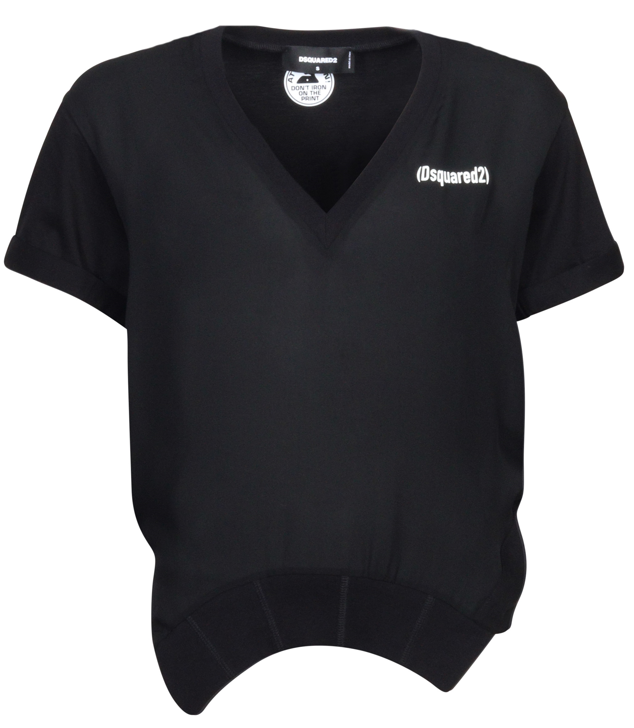 Dsquared T- Shirt Black Printed