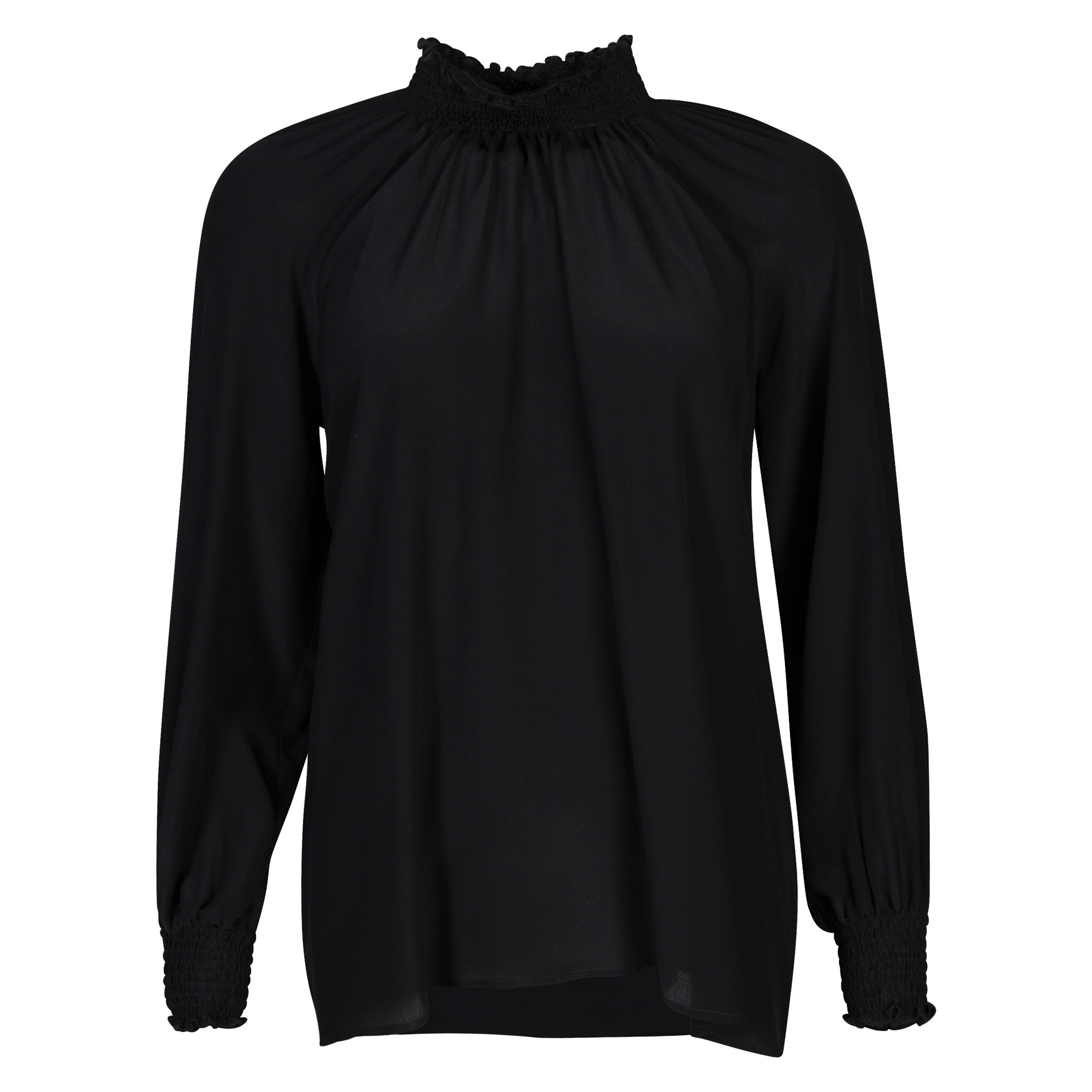 Sophie Silk Blouse Polette Black XS